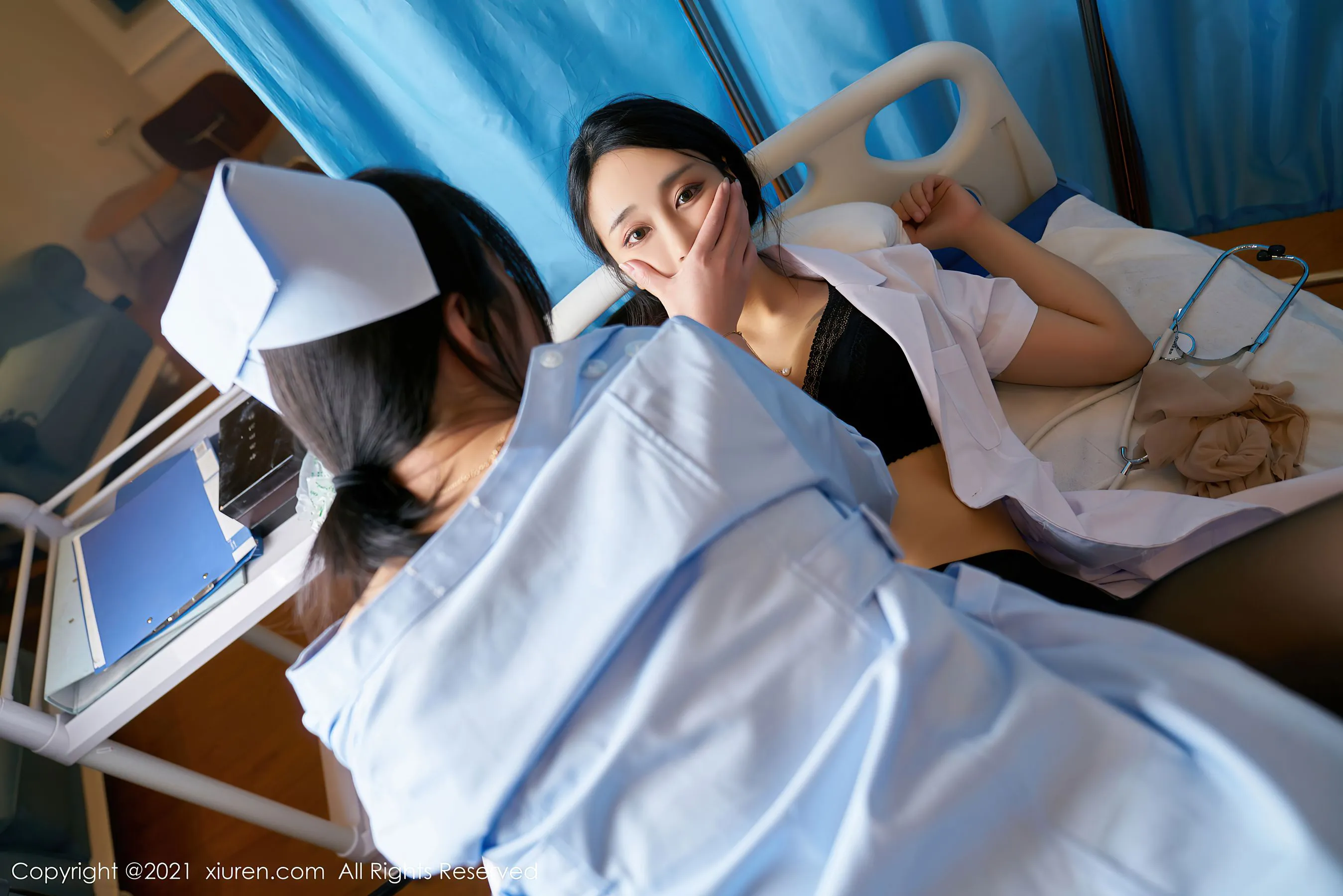  秀人 No.3060 @九月生&#038;@林子欣Freya第24张