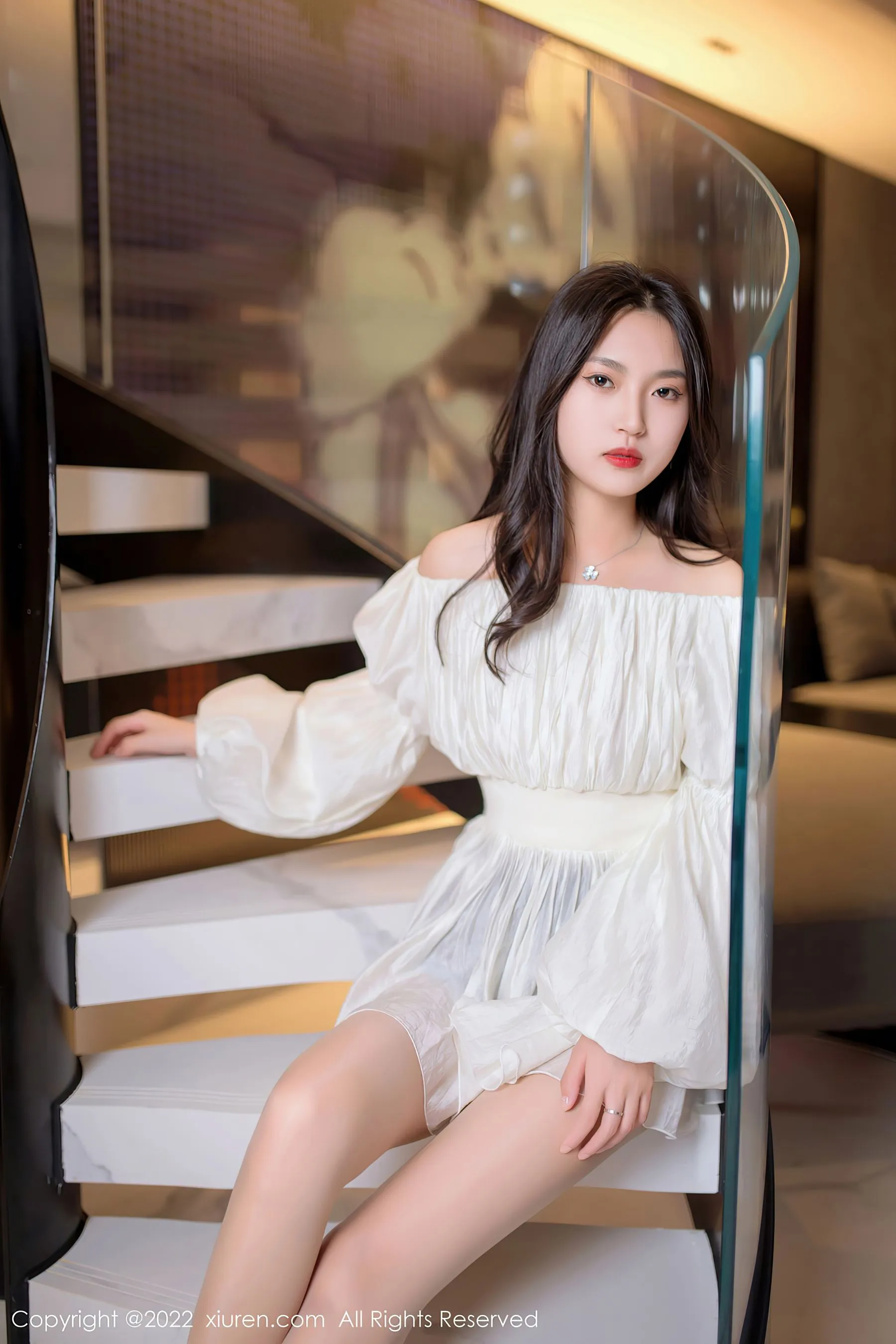  秀人网 No.5399 十九九 新人美腿第38张