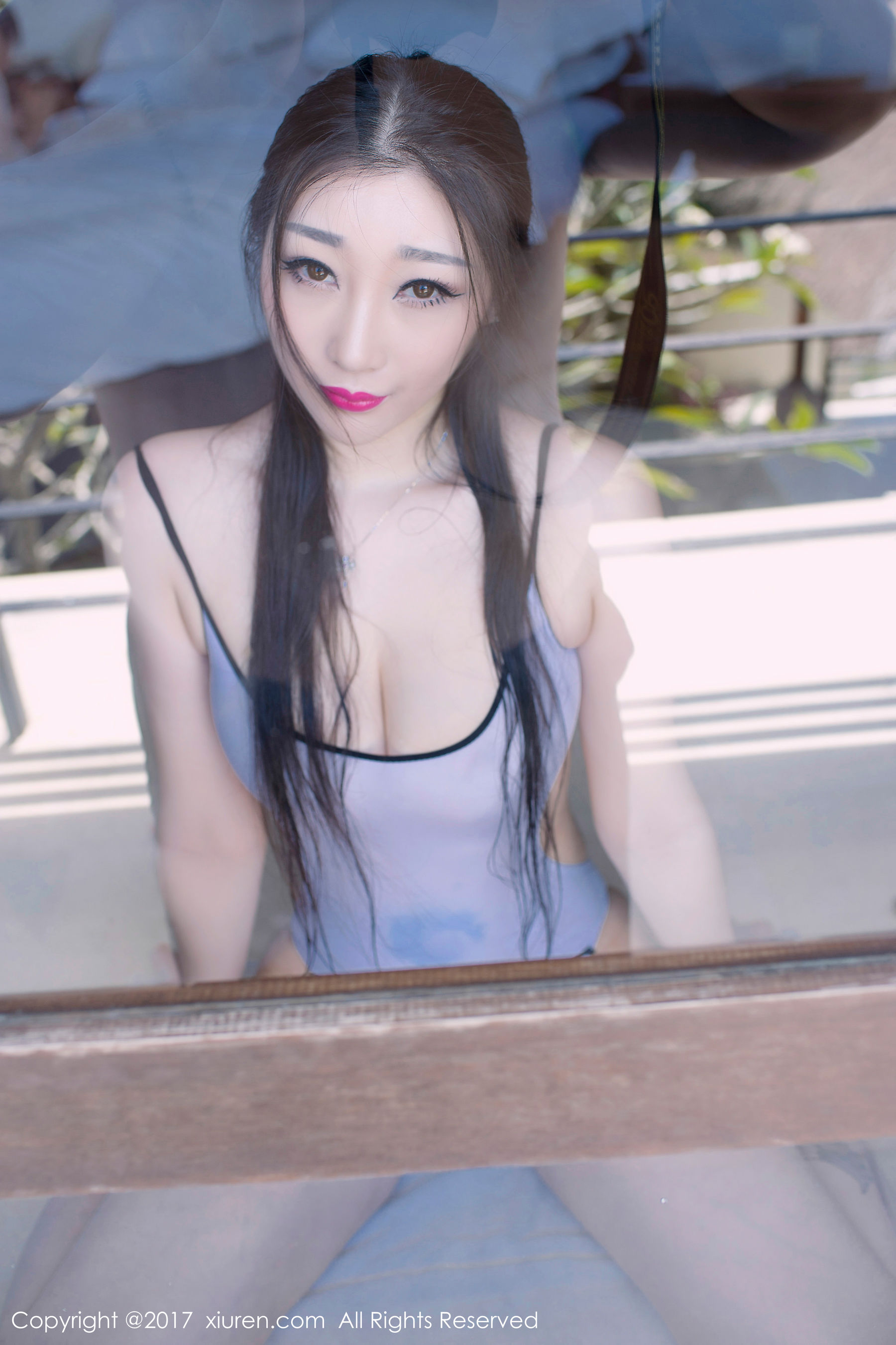  妲己_Toxic《镂空比基尼+连体泳衣》 秀人网XIUREN No.771第1张