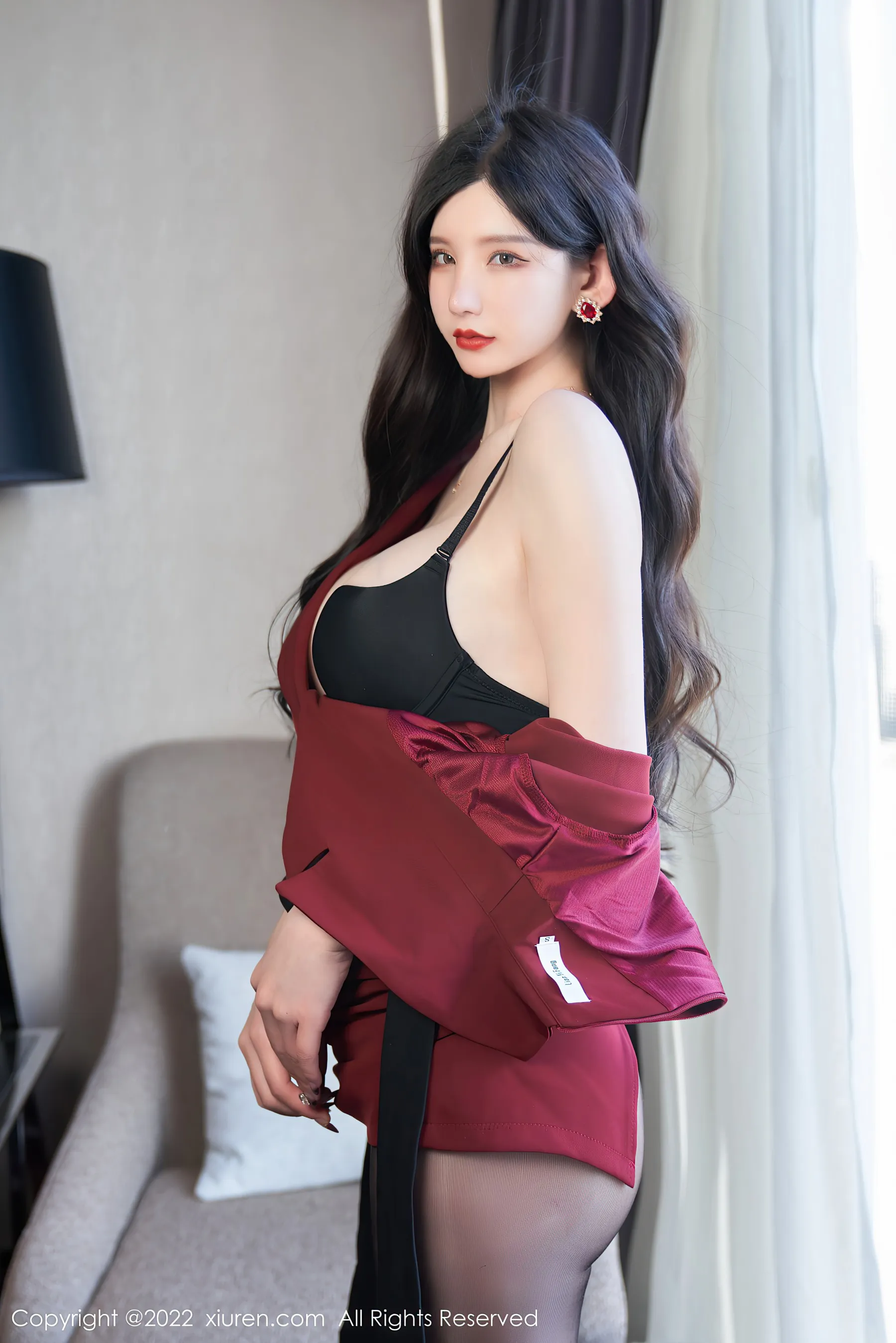  秀人网 No.4877 周于希Sally 美腿黑丝外围约啪第1张