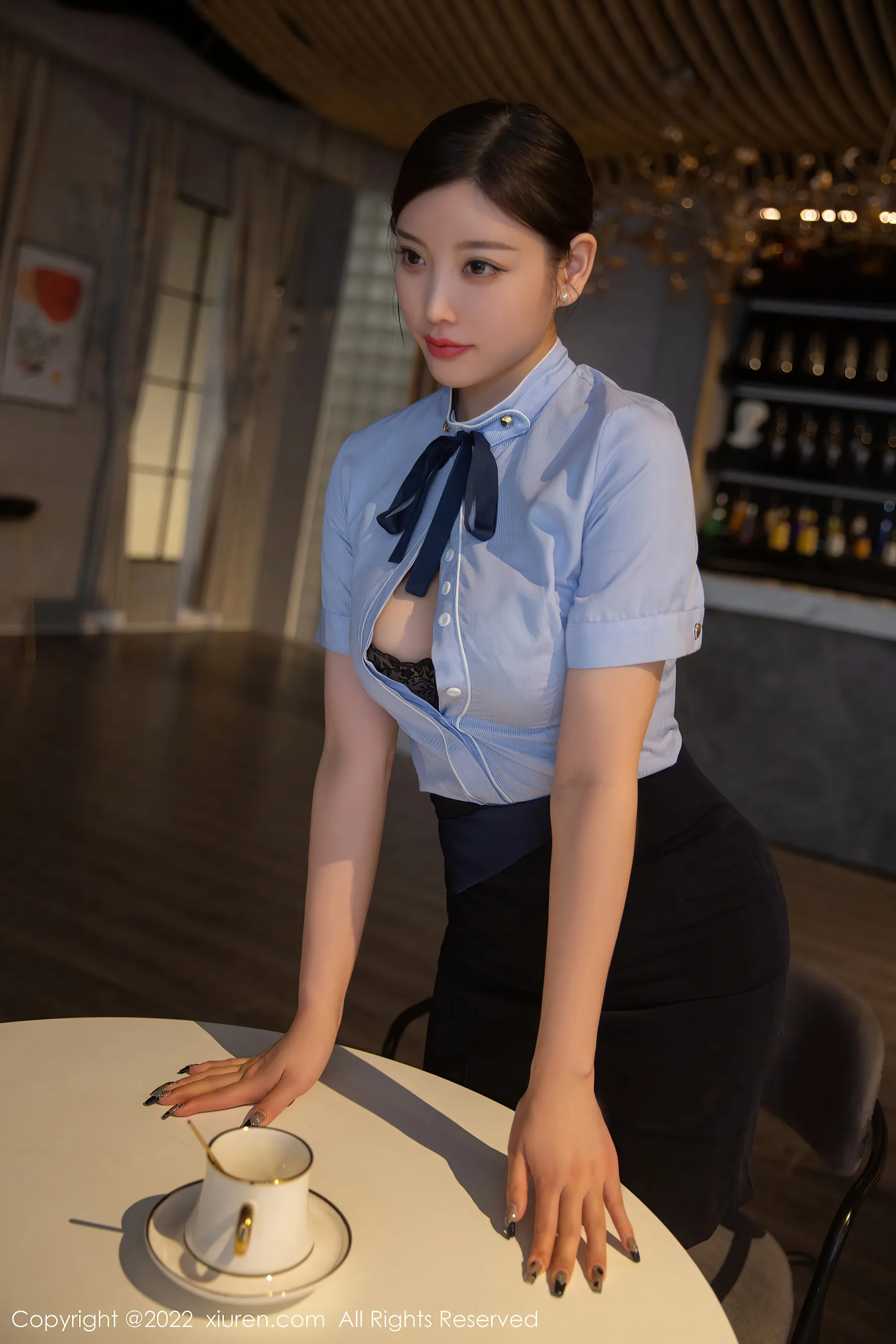  秀人网 No.4627 杨晨晨Yome 女神蕾丝写真第25张