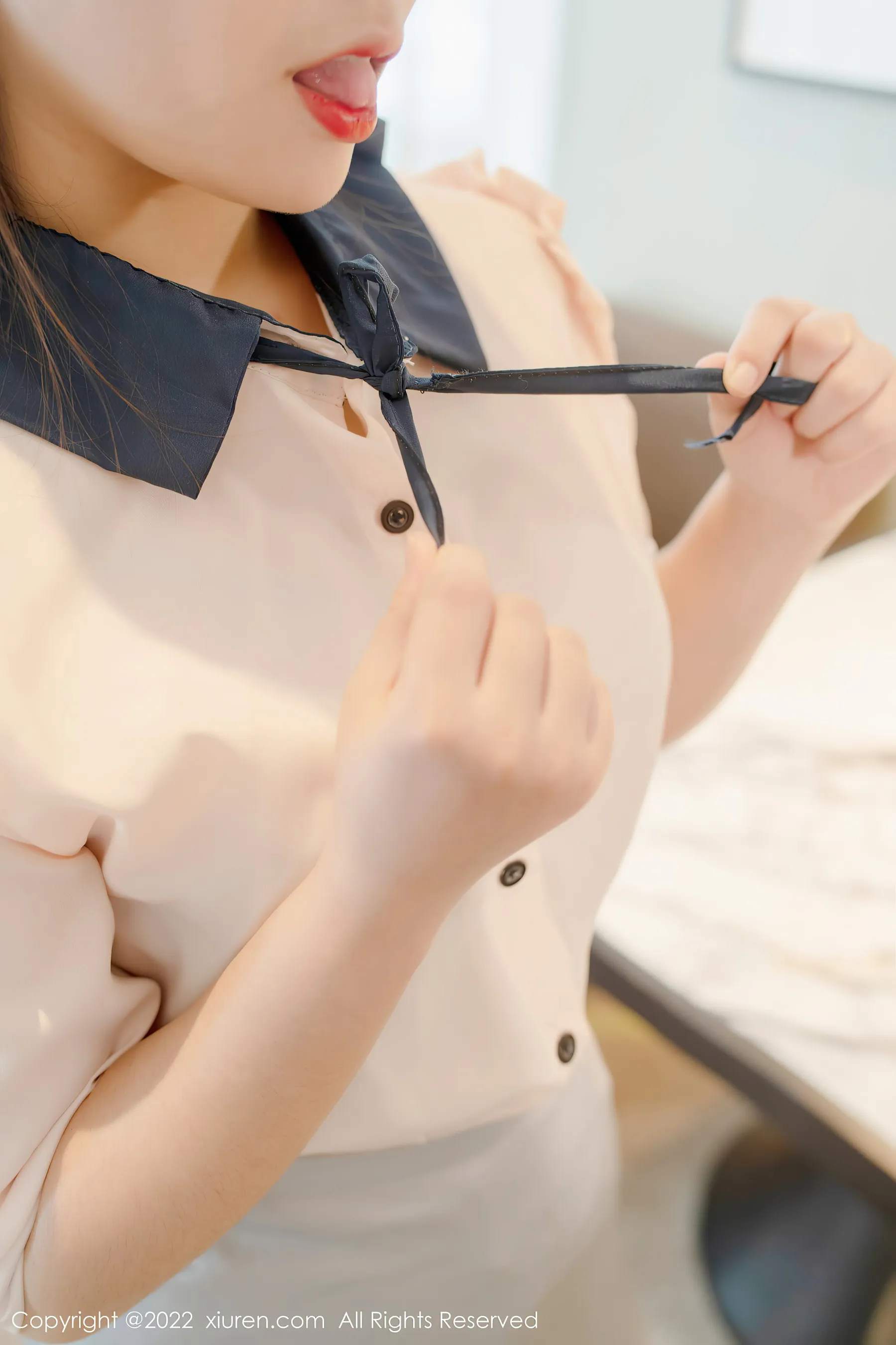 秀人网 No.4808 久久Aimee 可爱美乳妹子写真第23张