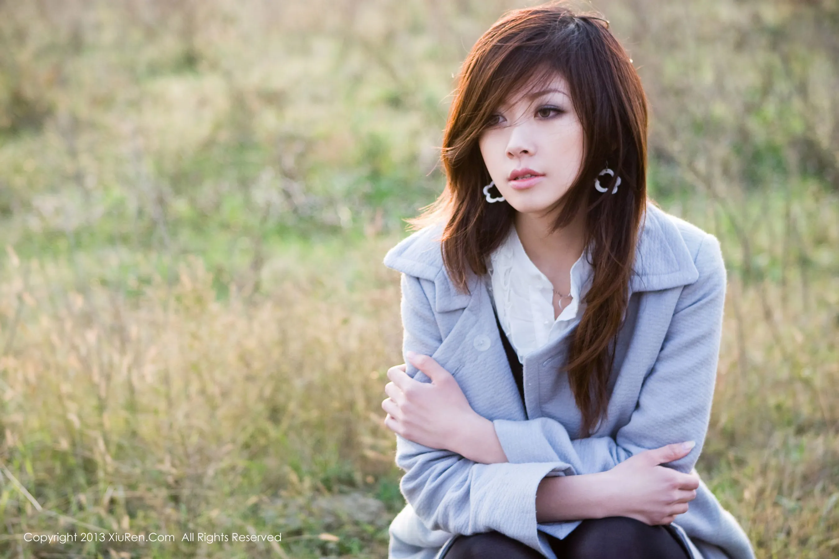 模特加菲《高挑的梦中情人》 秀人网 No.016第5张