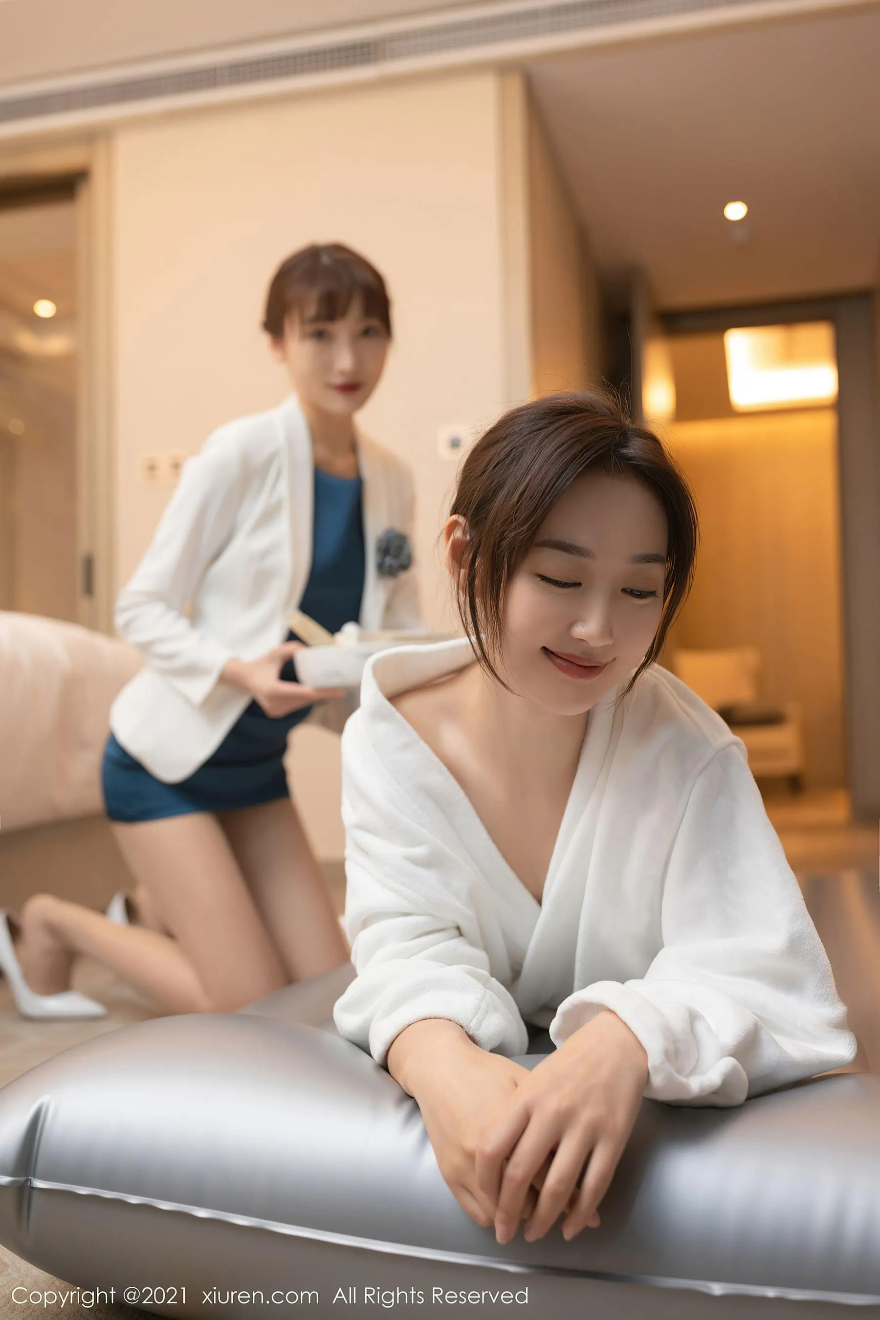  秀人 No.3527 @唐安琪&#038;@陆萱萱第15张