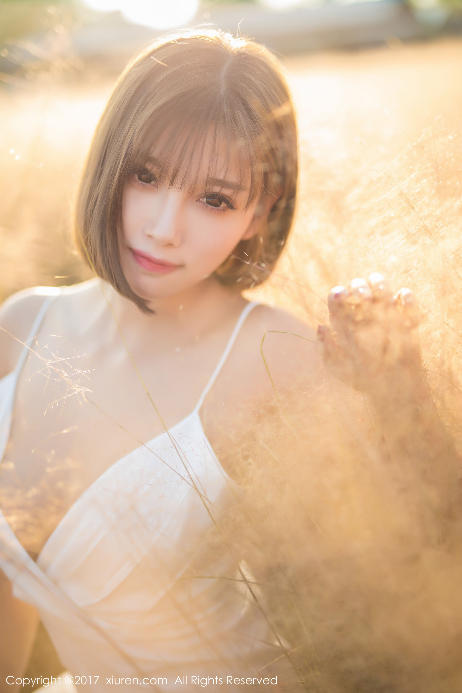 甜美女神@杨晨晨sugar《性感室外写真》 秀人 NO.847第3张