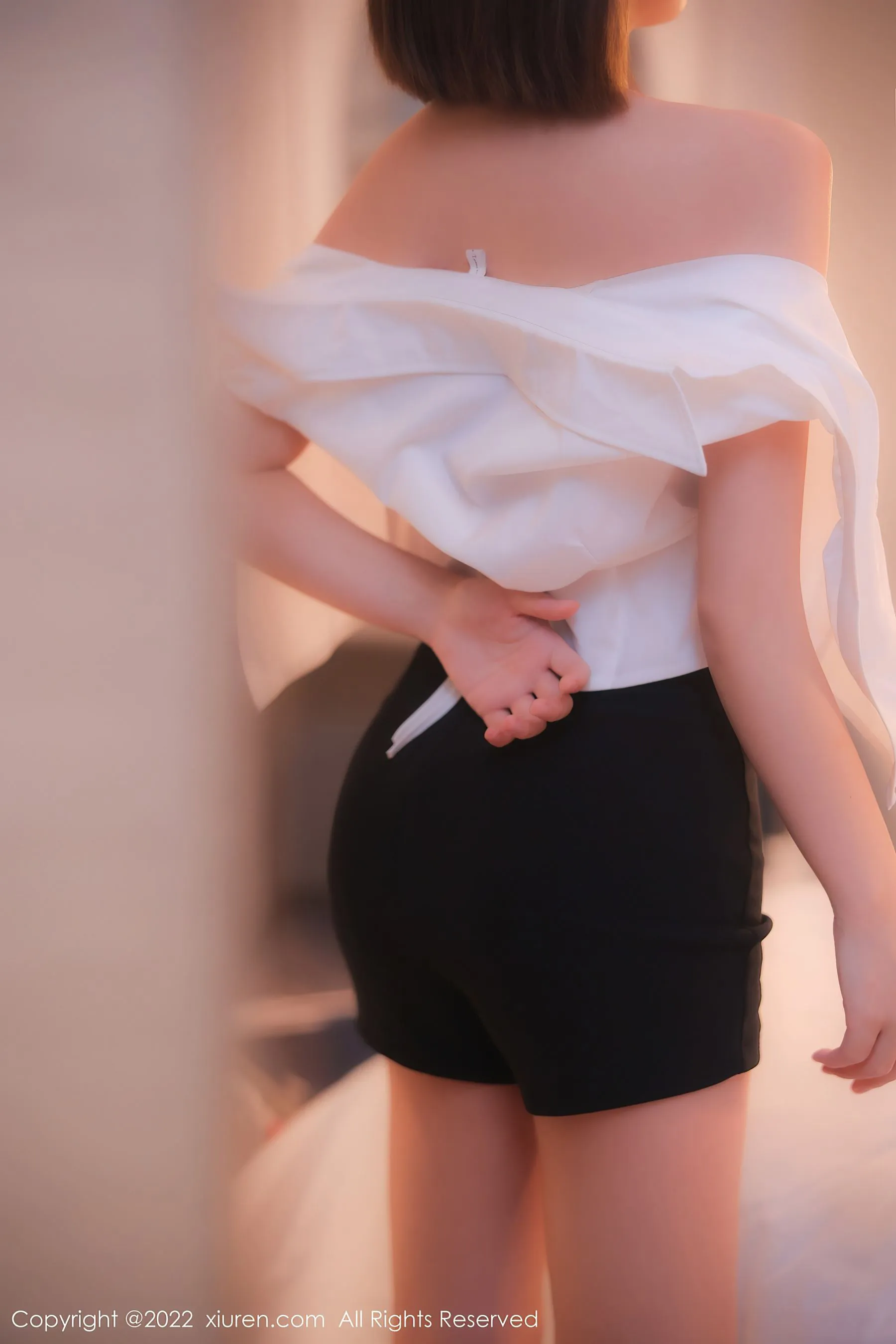 秀人网 No.5702 美羊羊 短发新人模特第27张