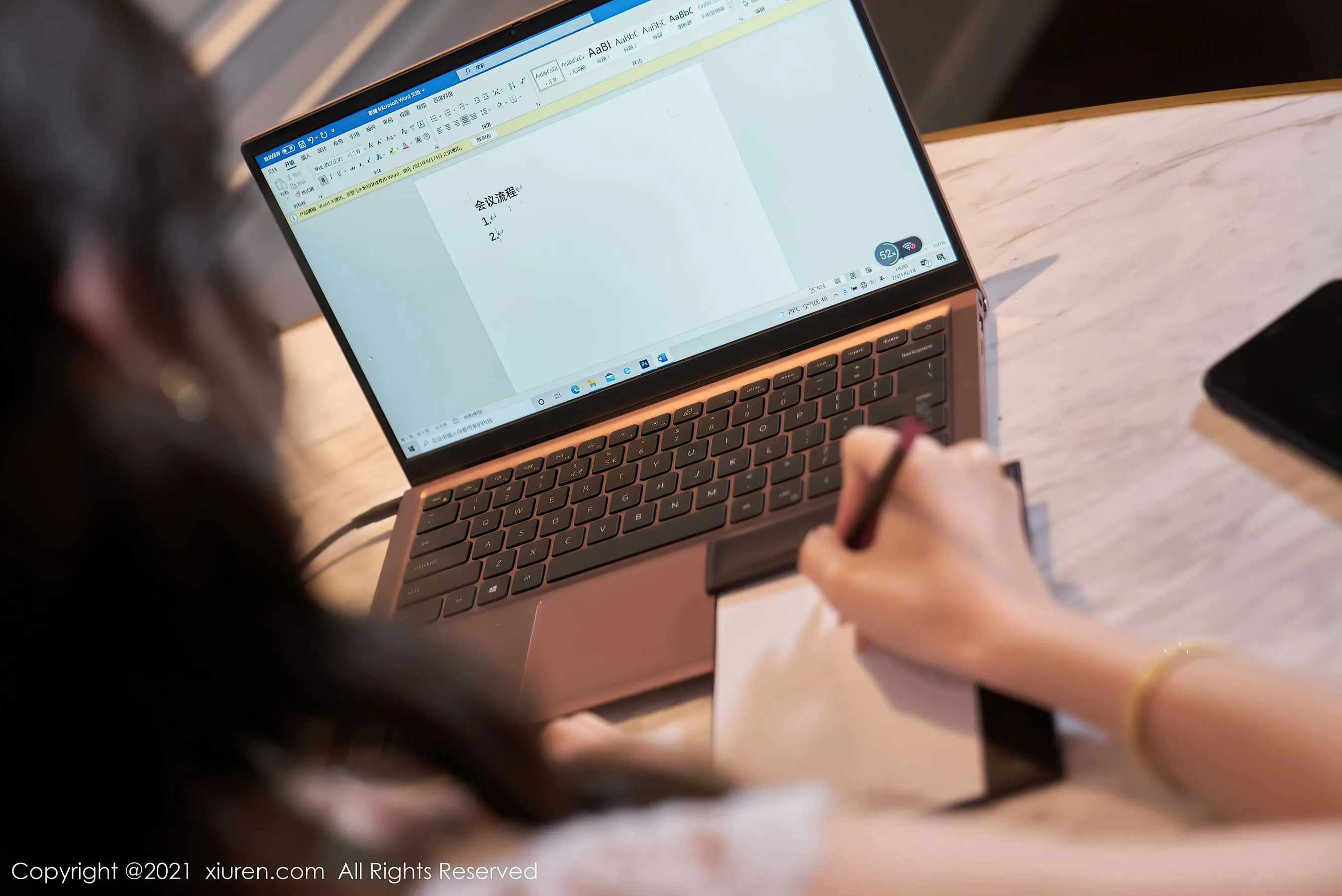 秀人 No.3992 周于希Sandy第1张