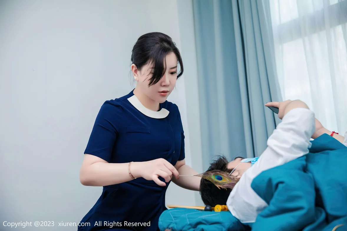  XiuRen 秀人 No.6878 王婉悠Queen 性感技师装扮性感写真 [75P]第2张