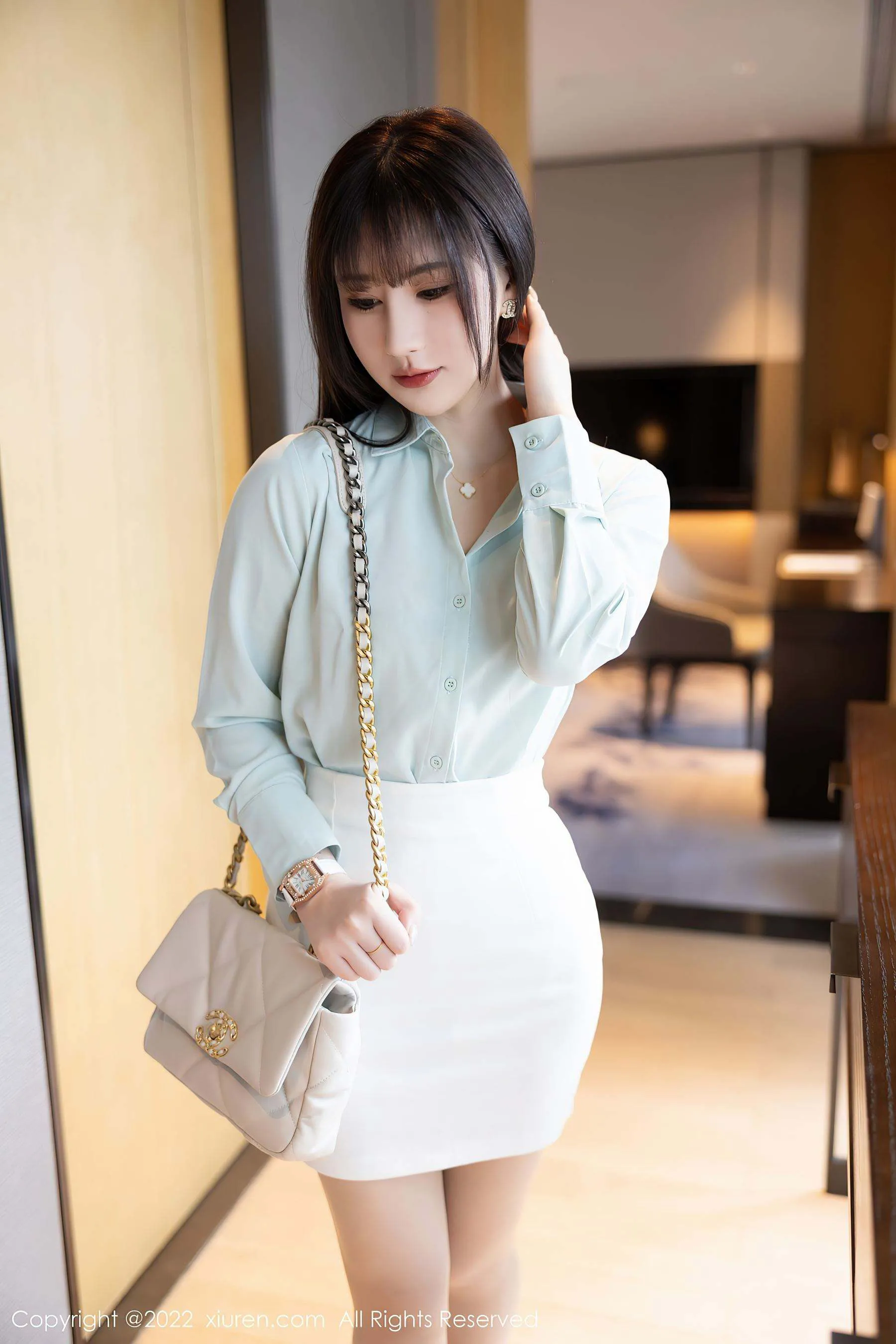  秀人网 No.5555 张欣欣第14张