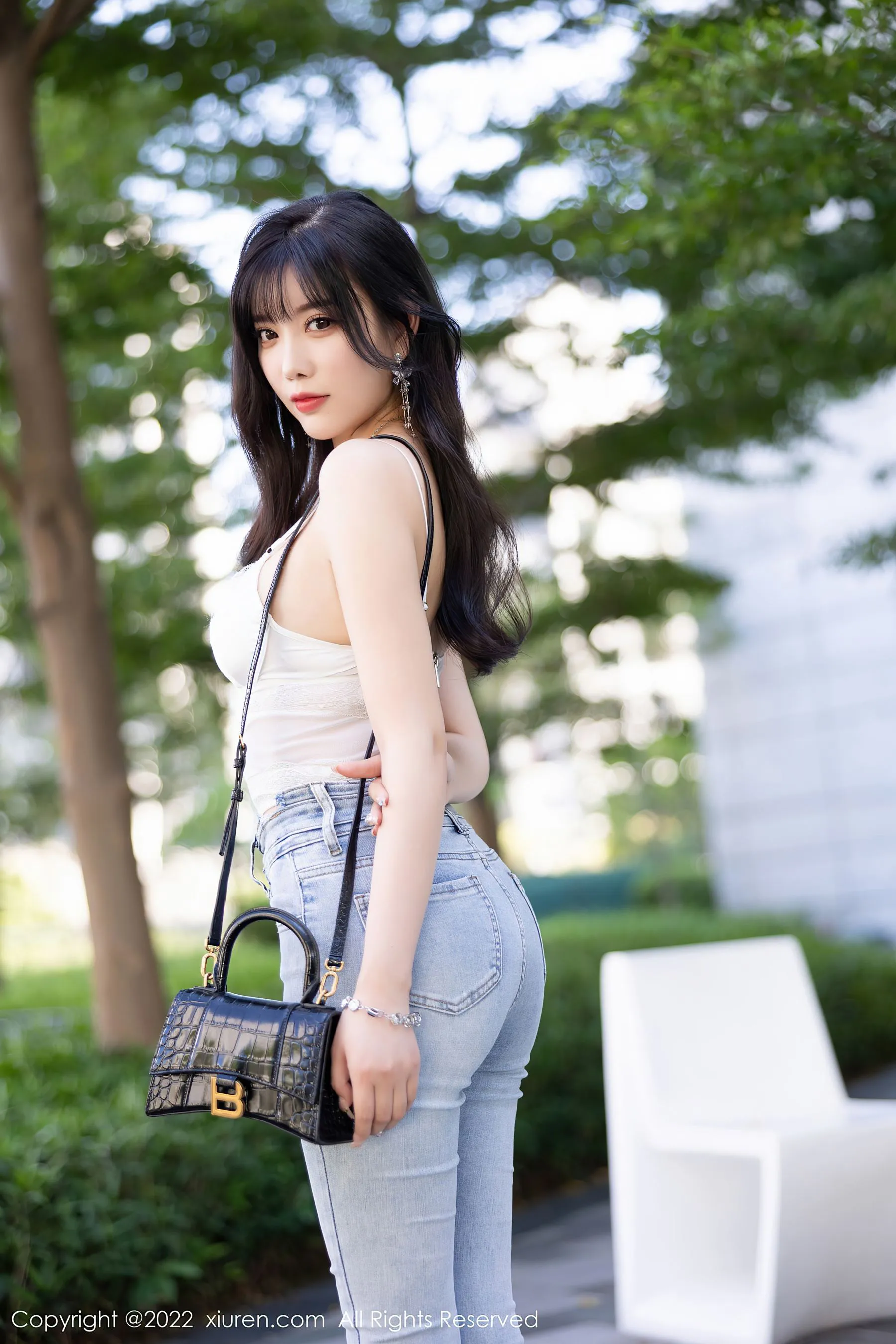  秀人网 No.5614 杨晨晨 牛仔裤美臀第21张