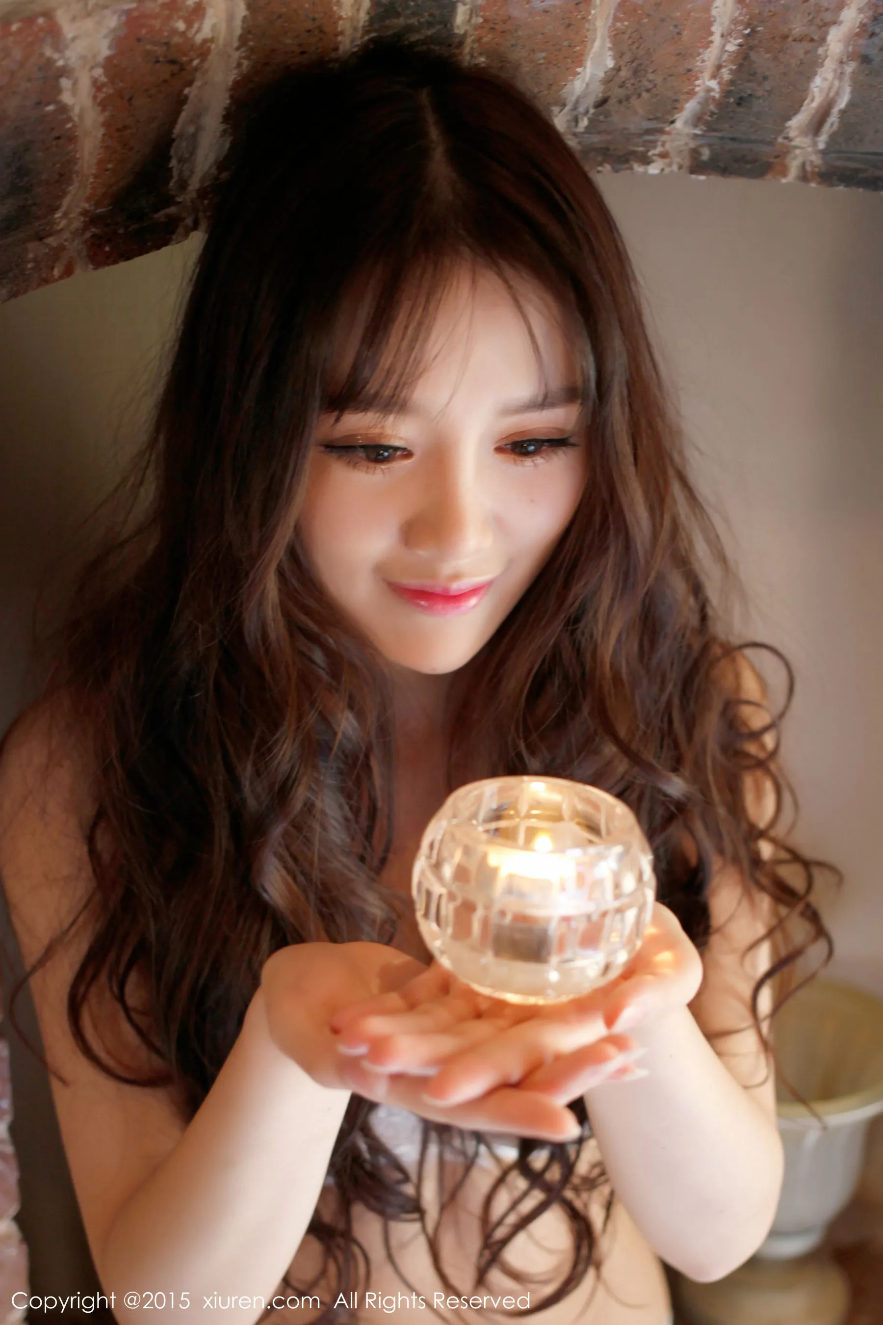  高溜MilkCat《蕾丝内衣+浴室比基尼系列》 秀人网 No.294第7张