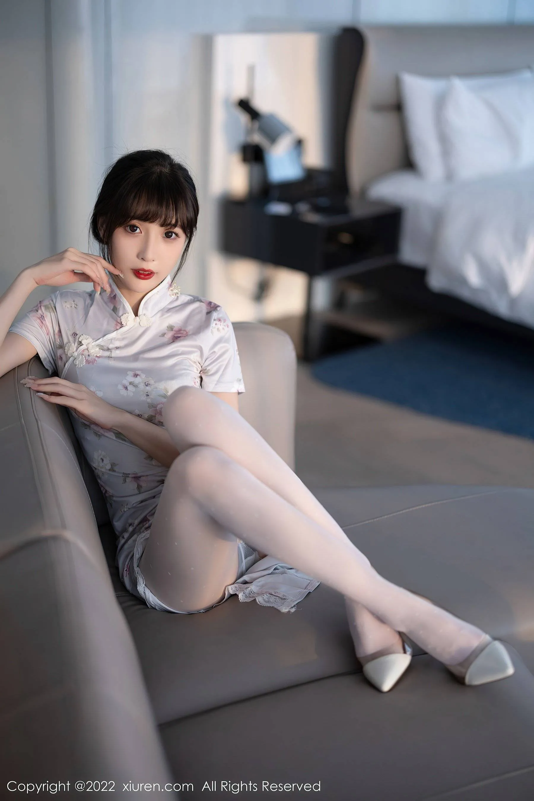 秀人网 No.5757 林星阑 旗袍美腿第26张