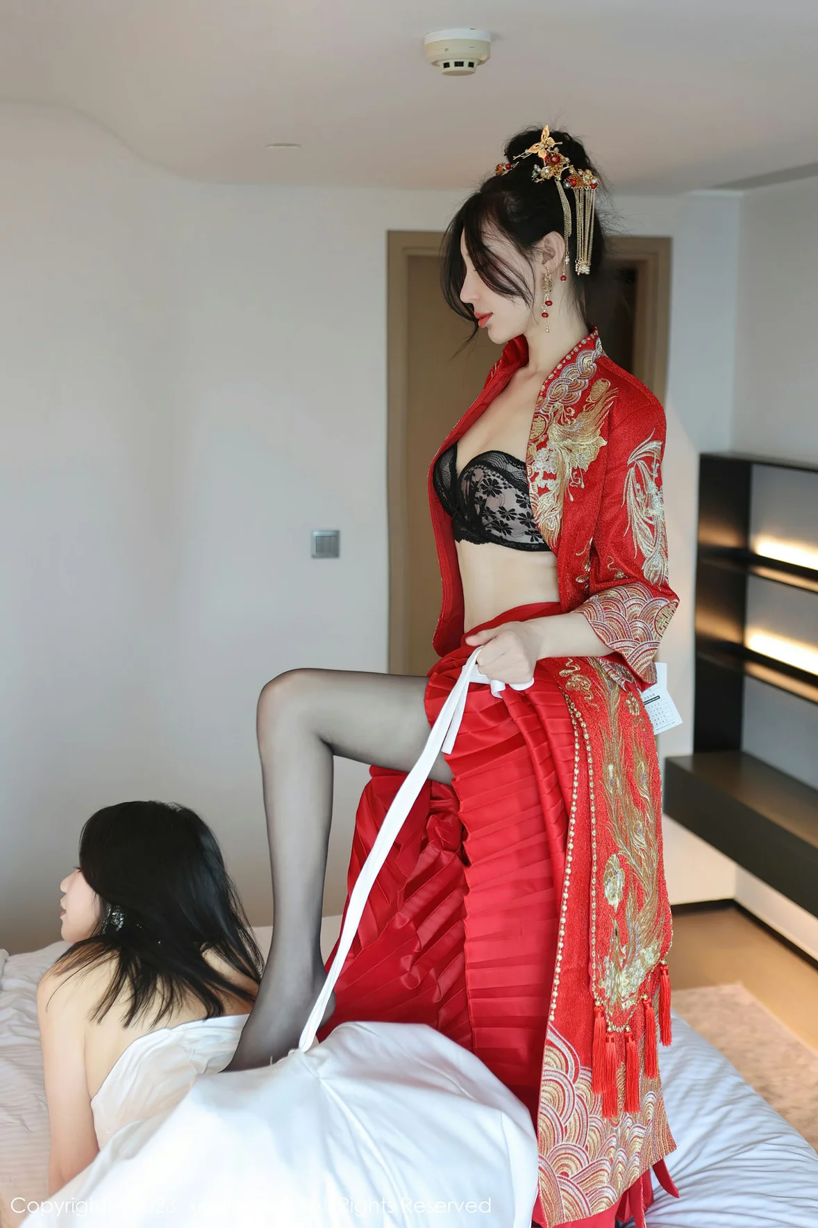  XiuRen 秀人 No.6957 曼柔两位性感女神模特合集写真 [86P]第6张