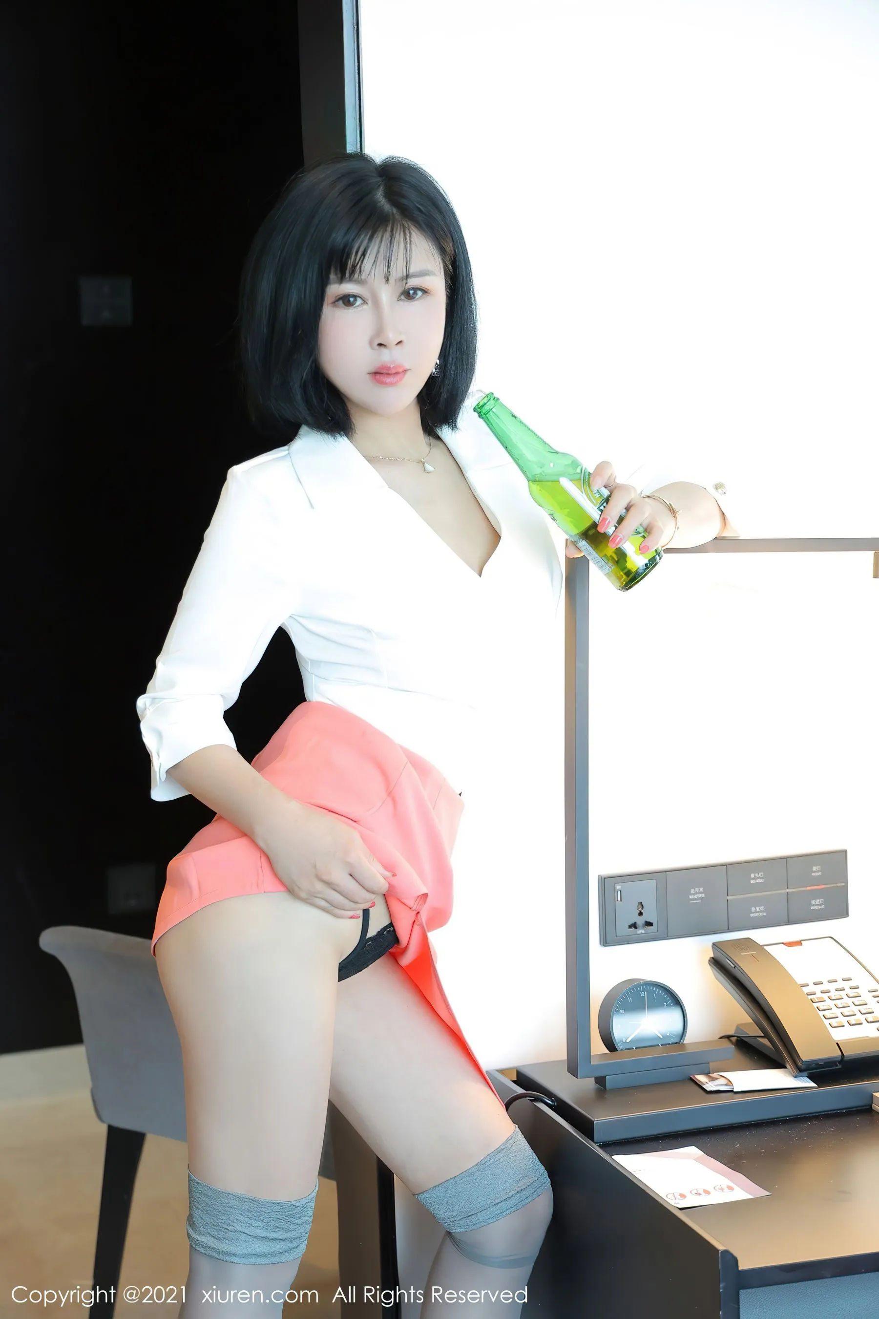  秀人 No.4047 乖乖小野喵&#038;Lucky沈欢欣第3张