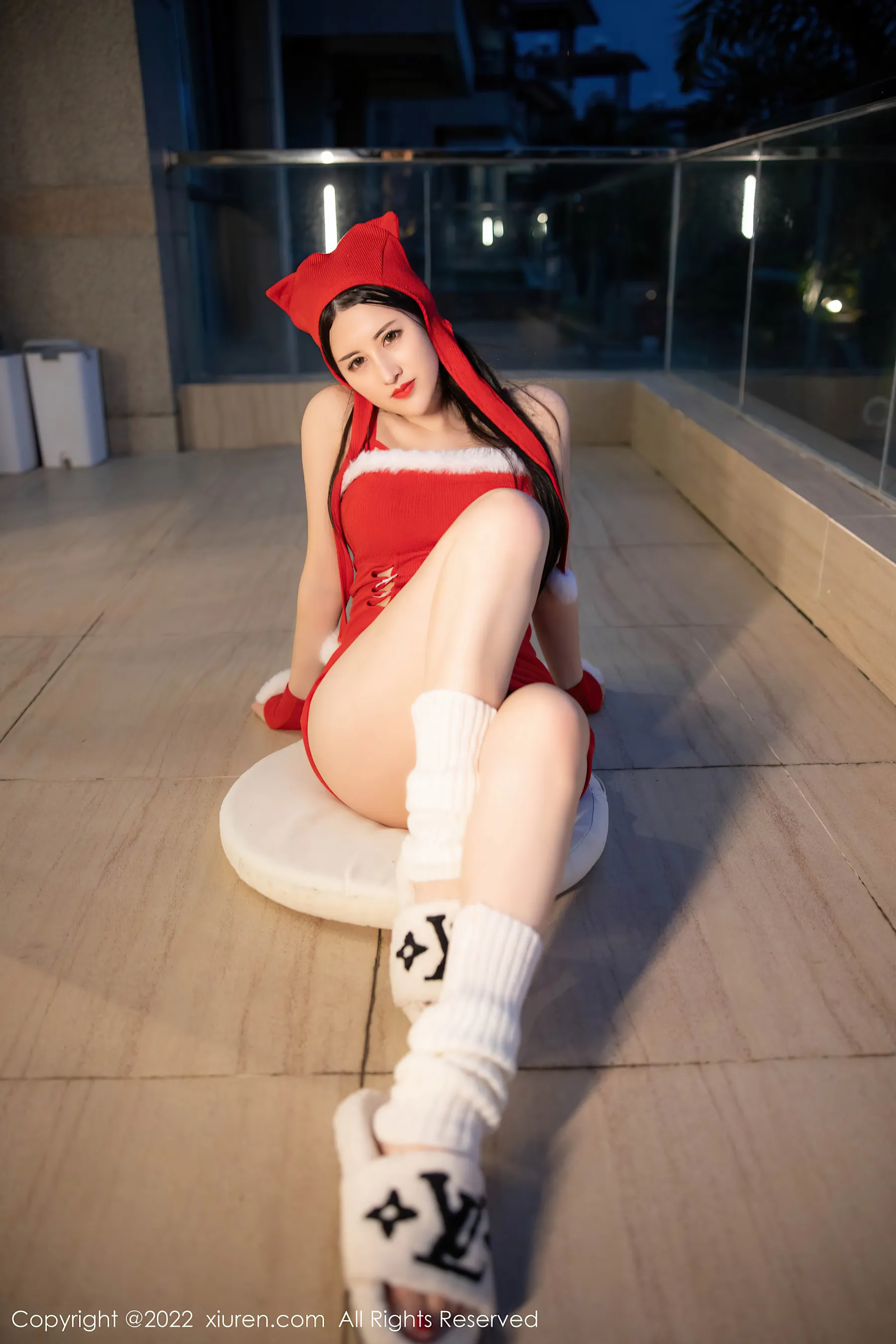  秀人网 No.4565 诗诗kiki 新年美腿第23张