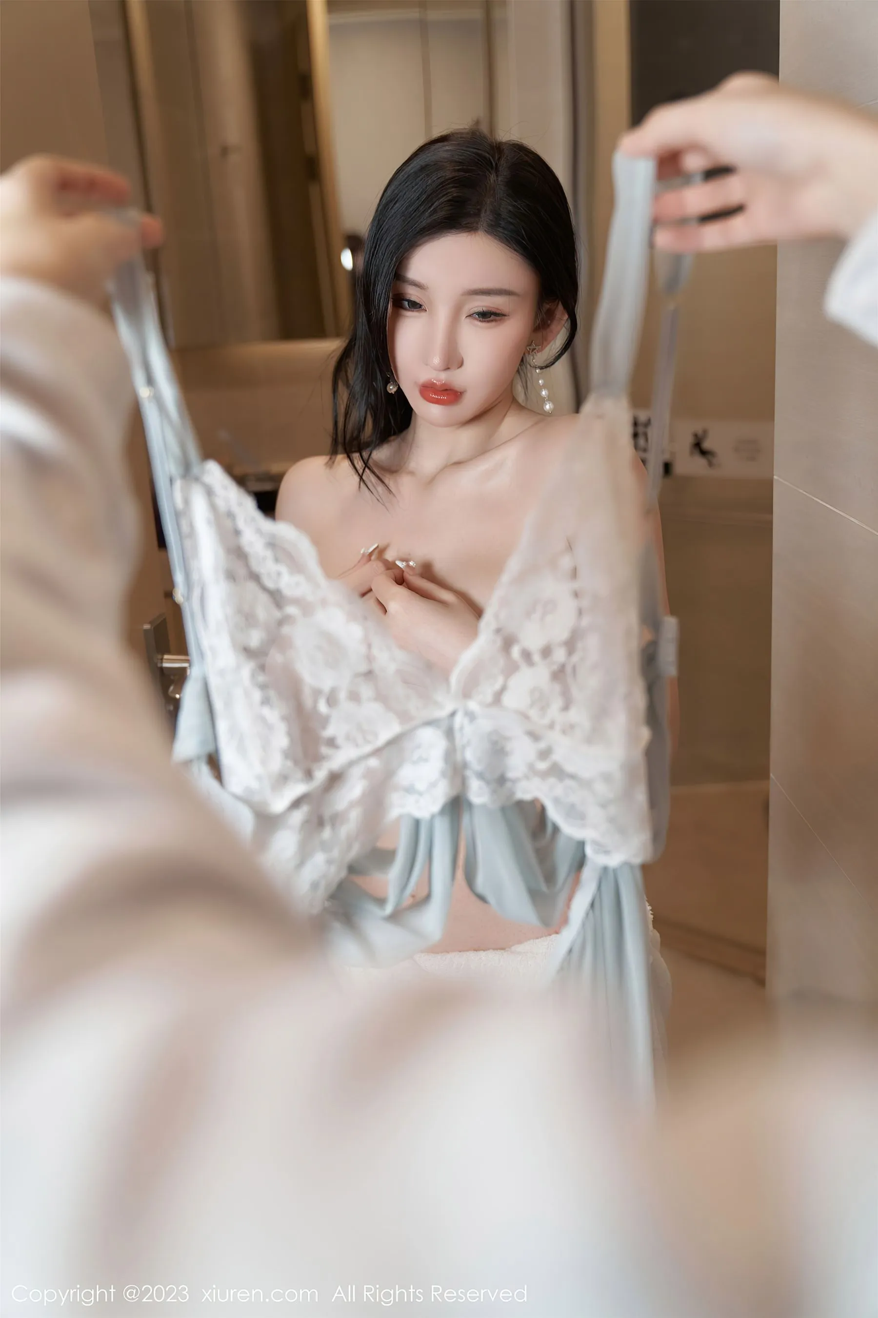 秀人网 No.6731 周于希Sally 牛仔裤美臀第20张