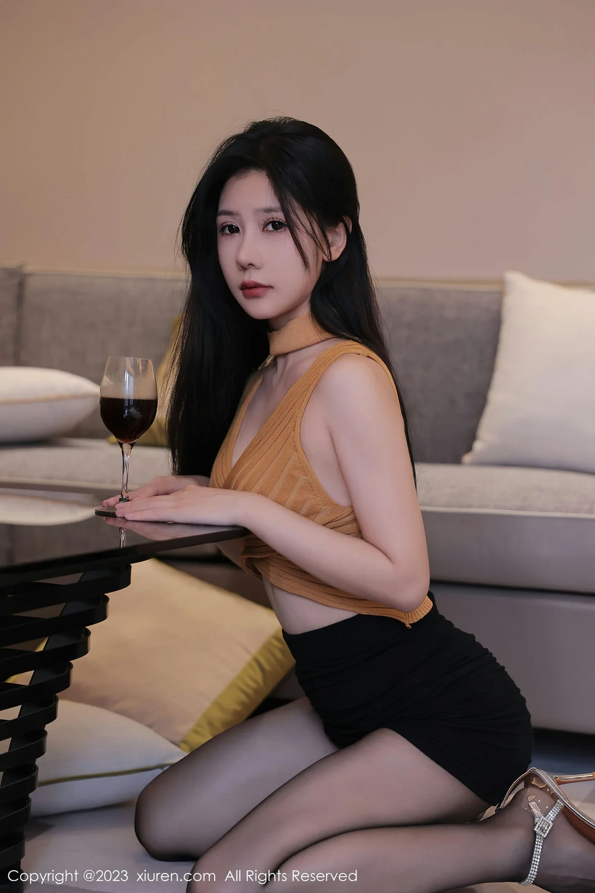  XiuRen 秀人 No.6920 尹甜甜 蕾丝内衣性感写真 [83P]第1张