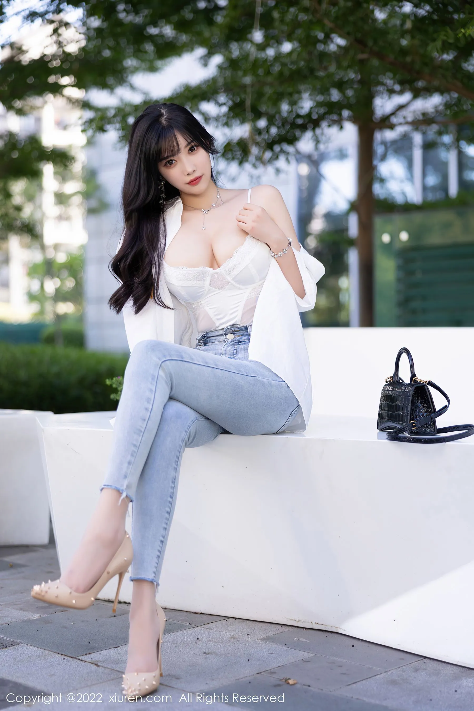 秀人网 No.5614 杨晨晨 牛仔裤美臀第18张