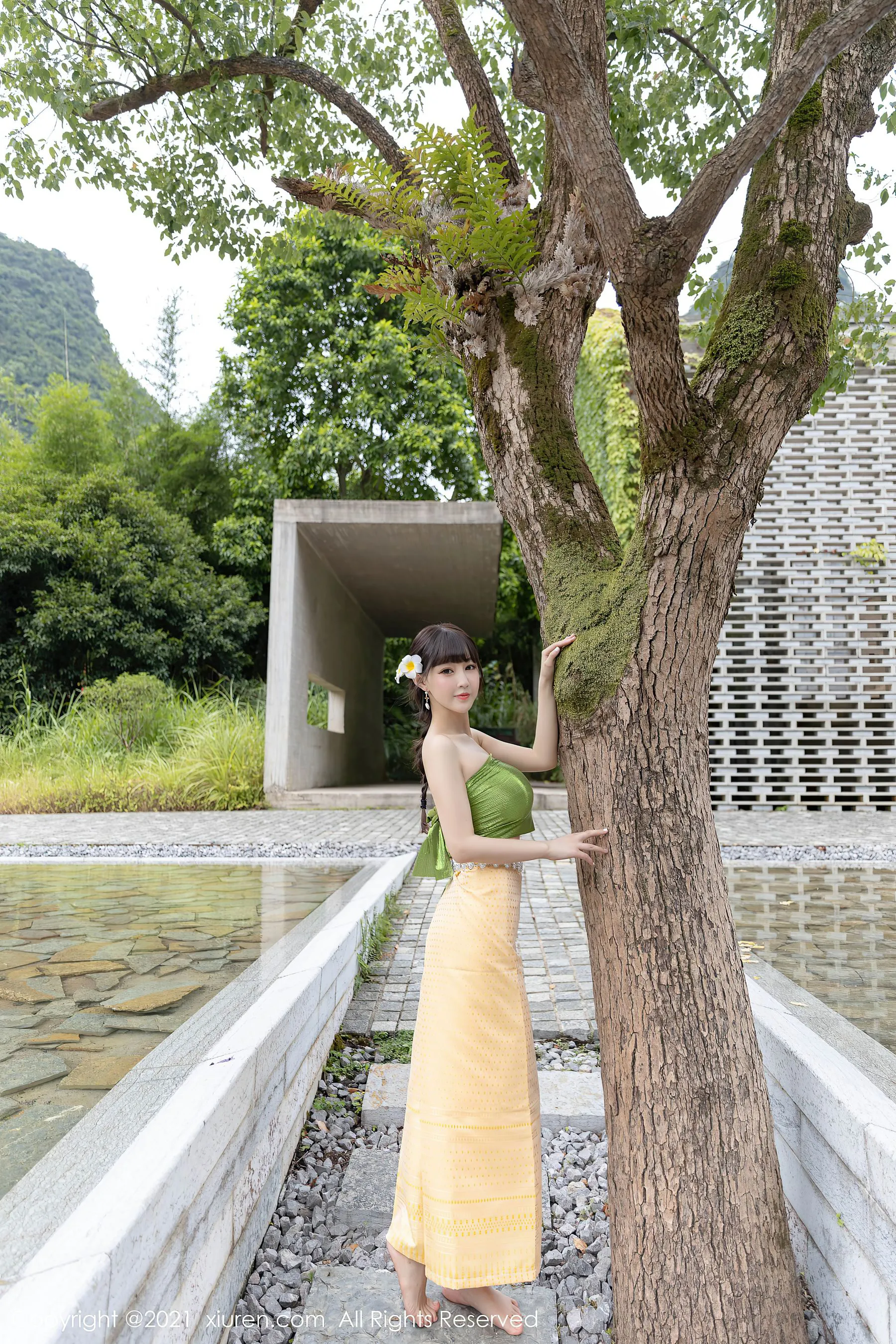  秀人 No.3971 朱可儿Flower第4张