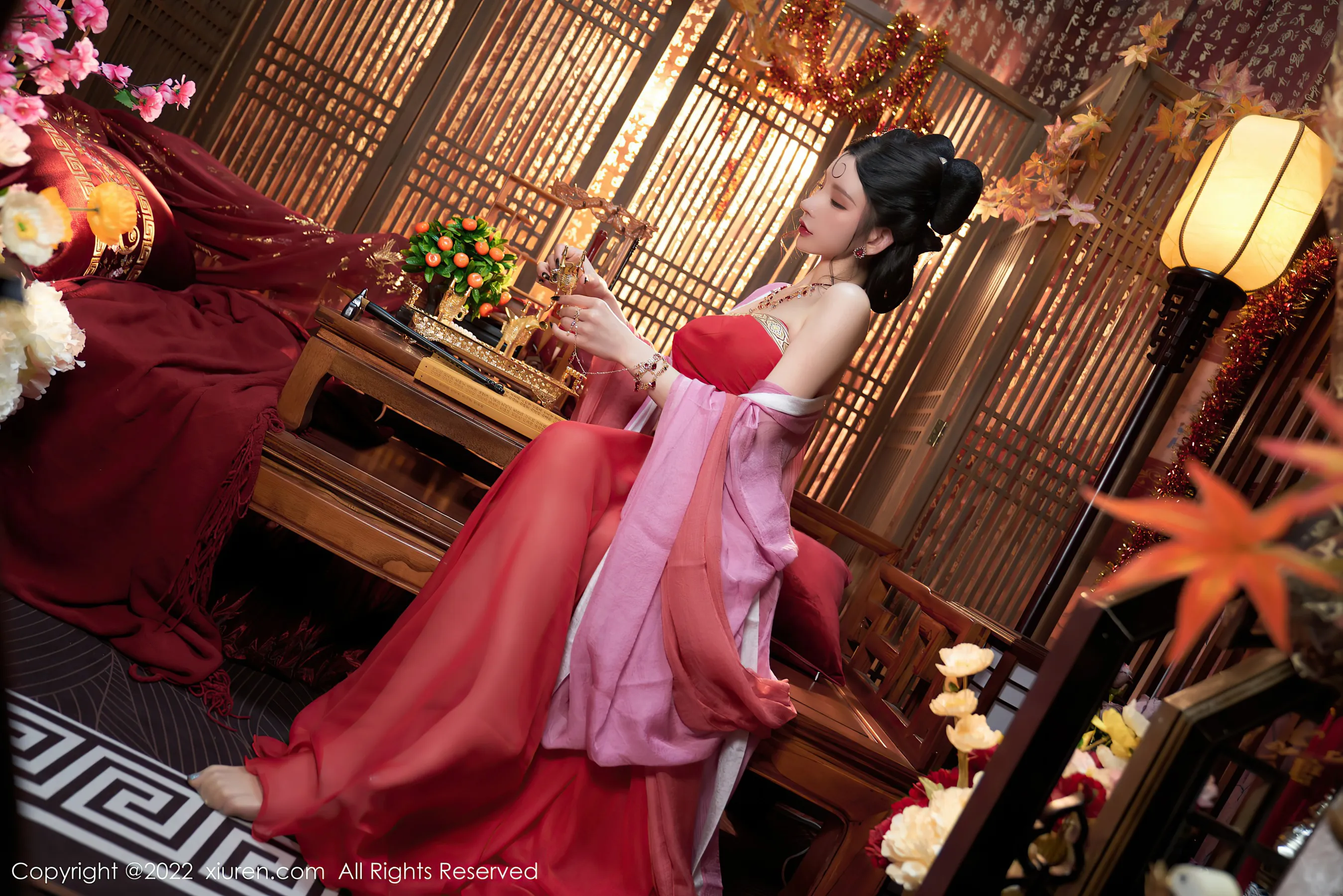  秀人网 No.4575 周于希Sally 古装服饰第8张