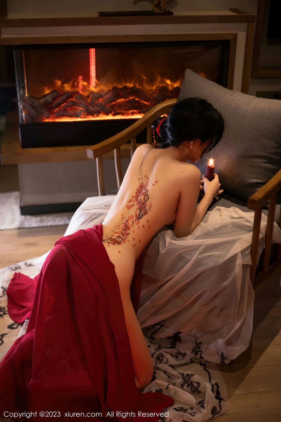  XiuRen 秀人 No.7192 幼幼 红色古装性感写真 [93P]第25张