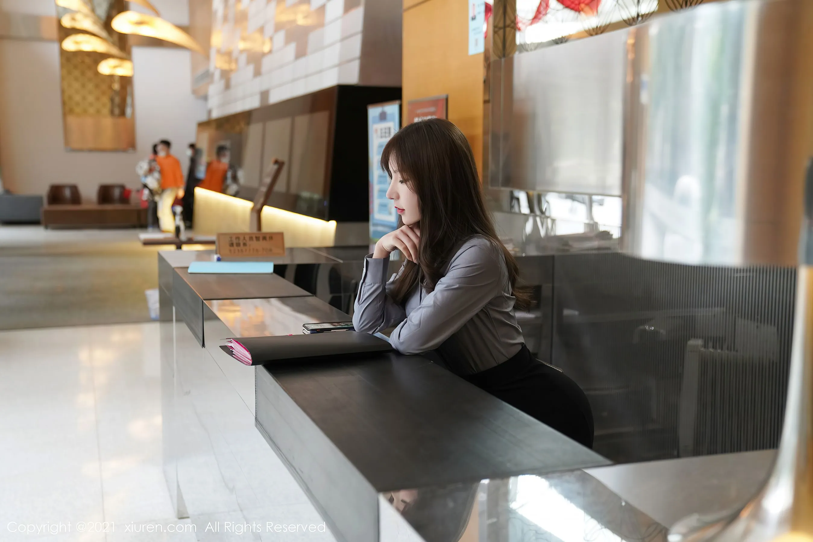 秀人 No.3187 周于希Sandy第4张