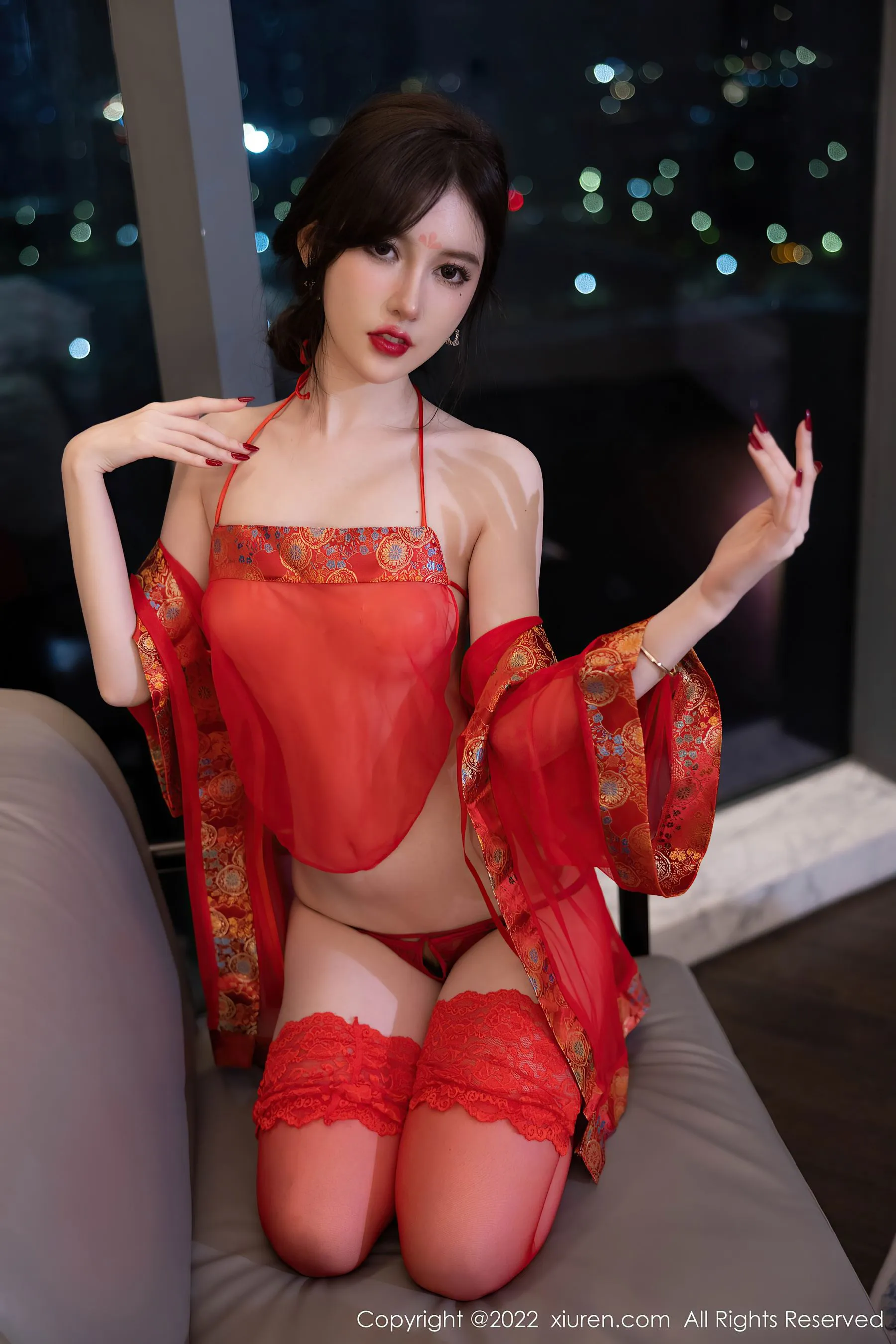  秀人网 No.5619 美桃酱 古装美腿第18张