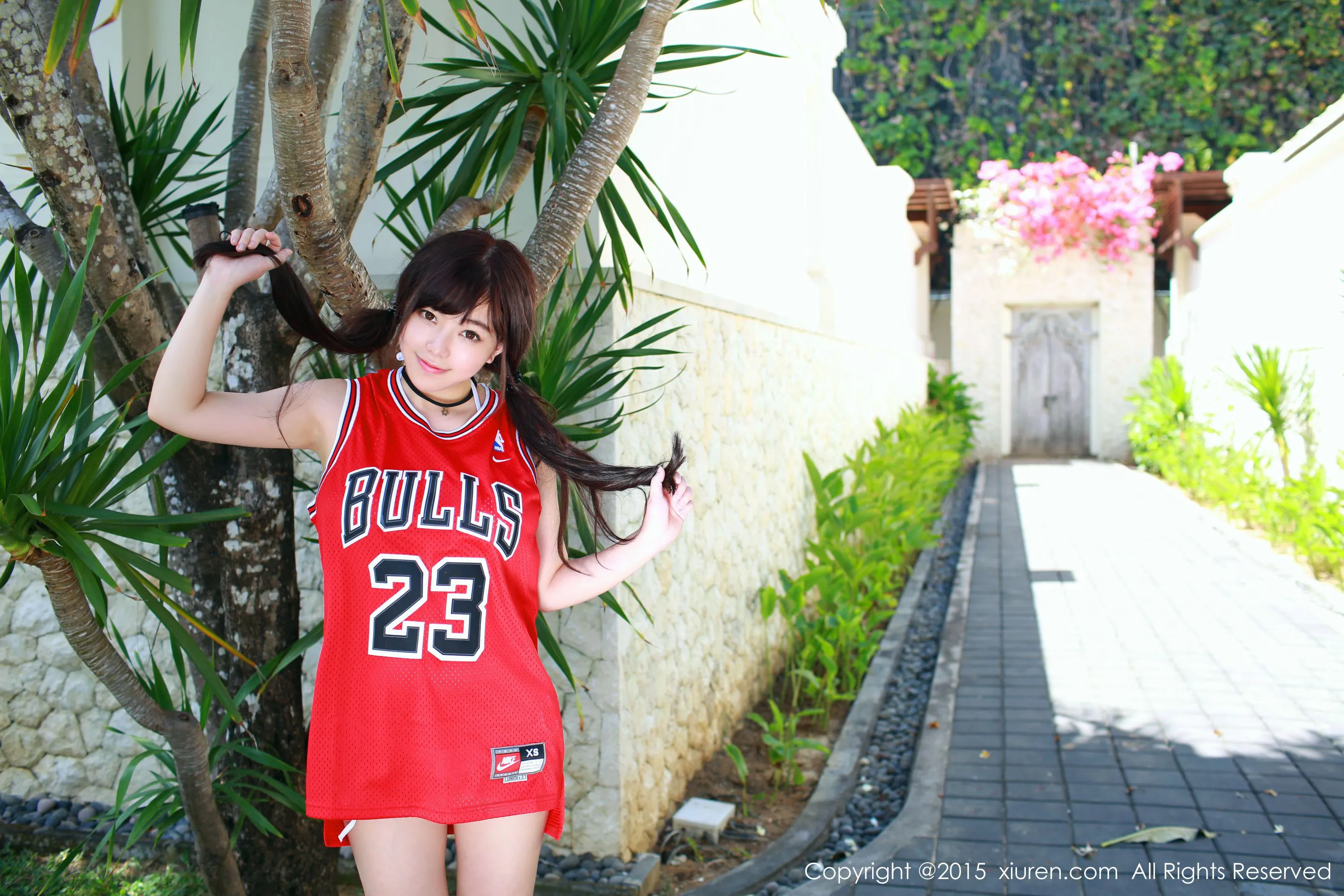  刘飞儿Faye《比基尼+球衣系列》 秀人网 No.415第22张