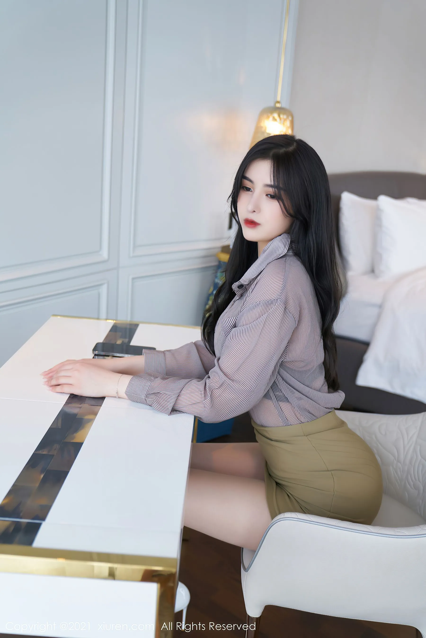  秀人 No.3964 韩静安第4张