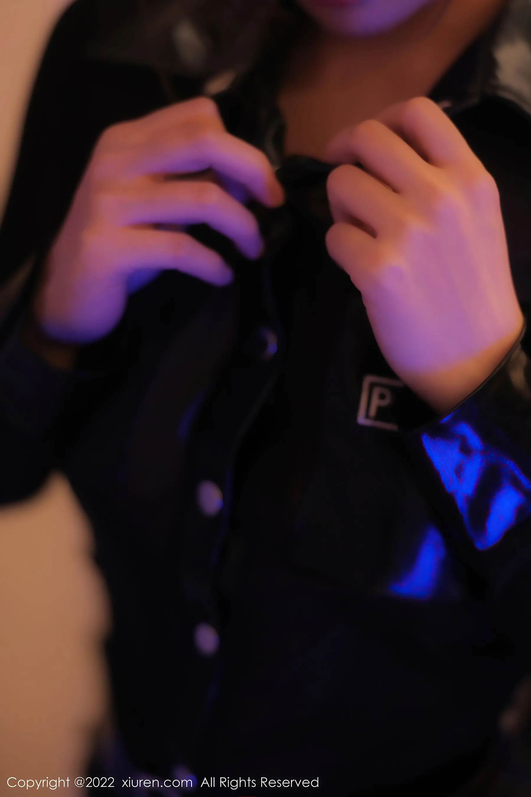  秀人网 No.5750 周jojobaby 制服黑丝第14张