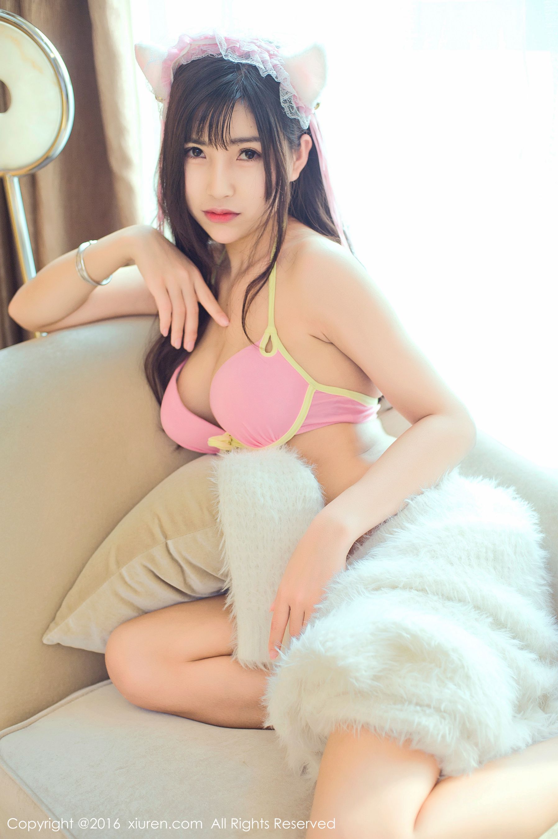 软妹子@悠悠YOYO 秀人网 No.649第8张