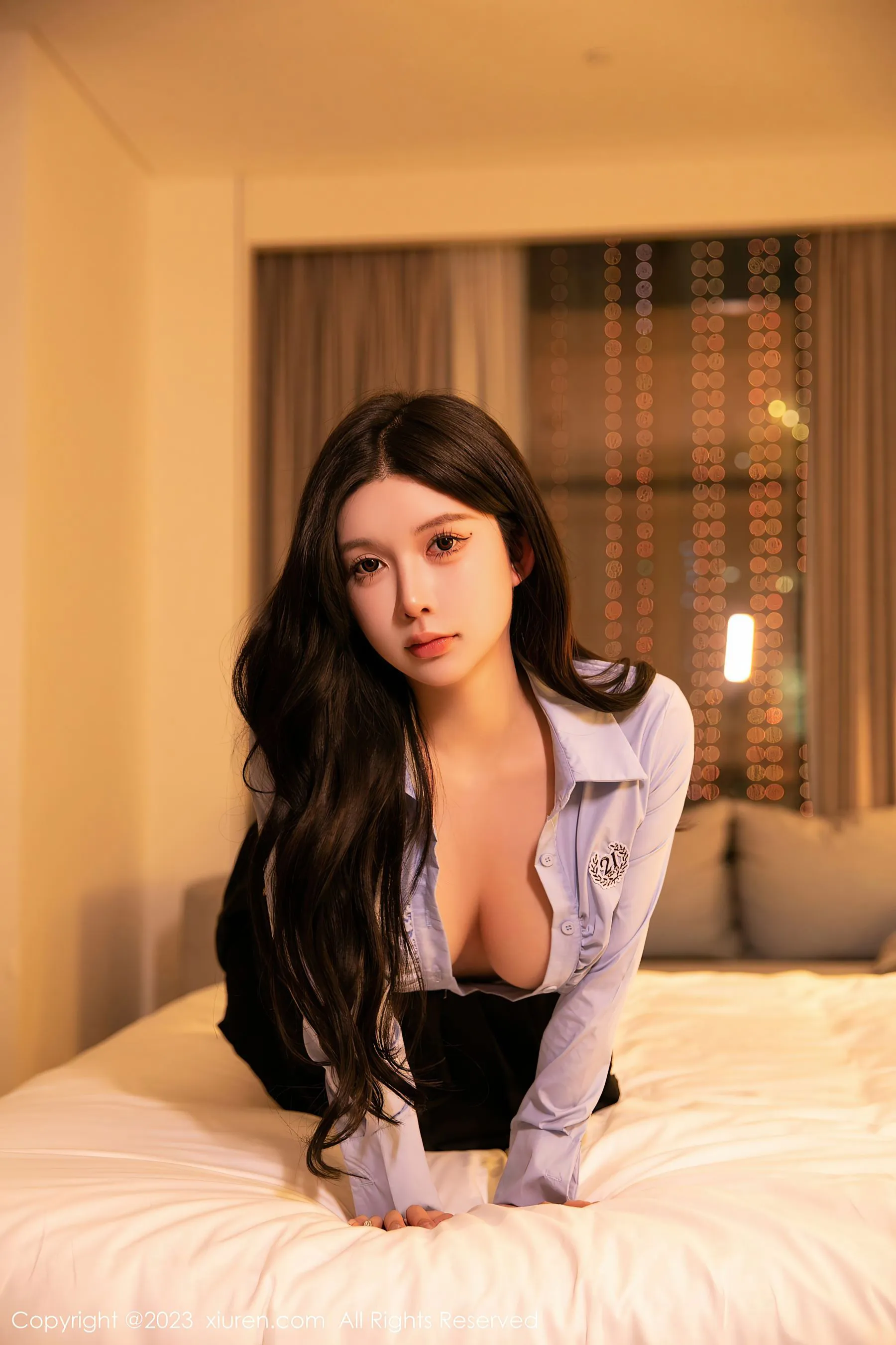  秀人网 No.6539 林珊珊 黑丝美腿第9张