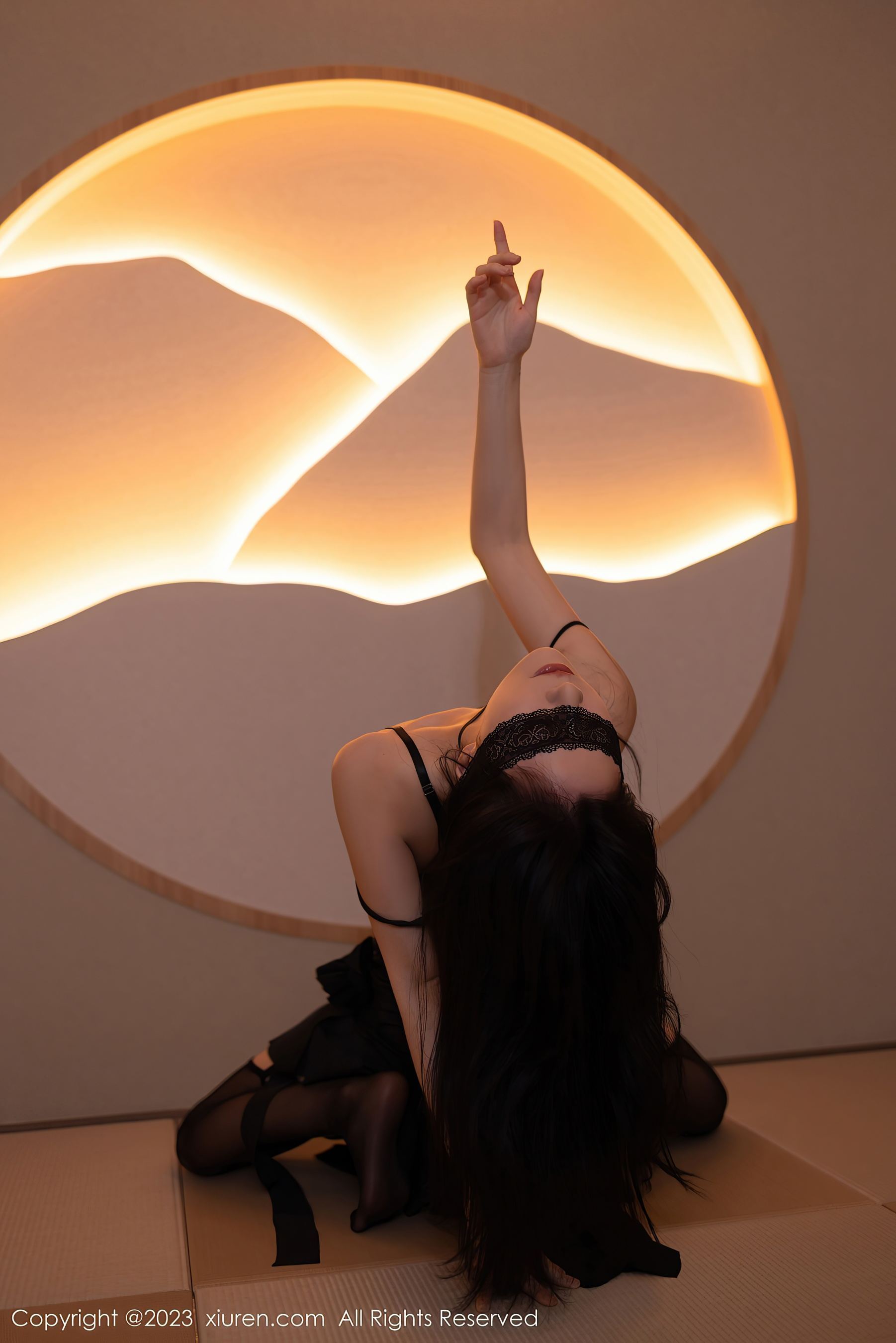 XiuRen 秀人 No.7460 鱼子酱Fish 黑丝美腿第9张