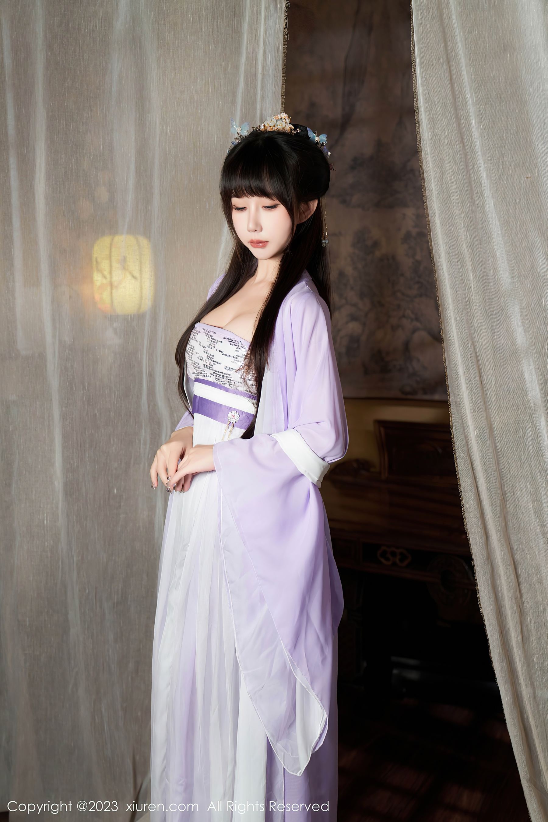  XiuRen 秀人 No.7442 波巧酱 古装美腿第16张