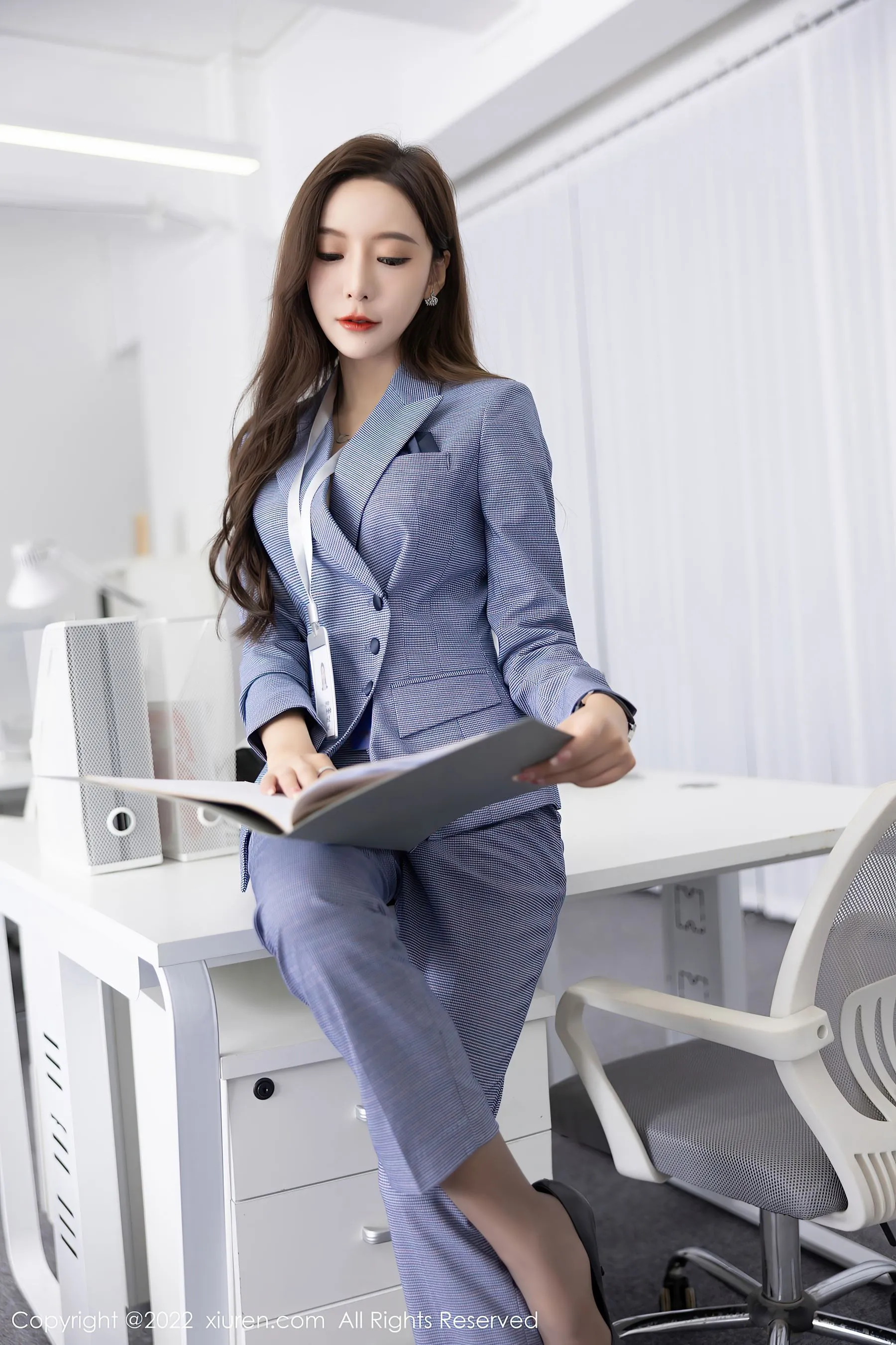  秀人网 No.5629 王馨瑶yanni Ol职业装第17张