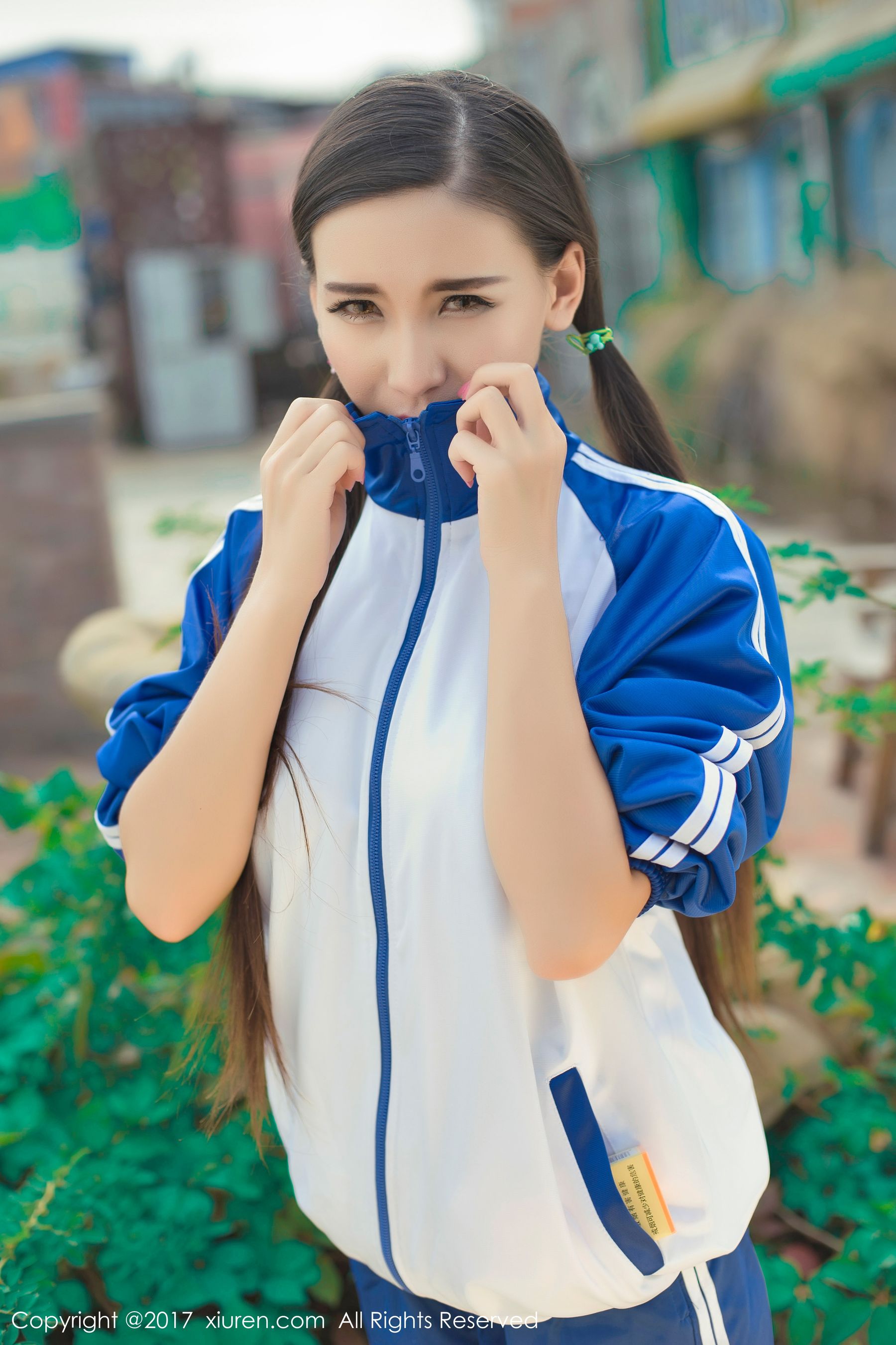  赵颖《日系校服+运动服》 秀人网XIUREN No.765第1张