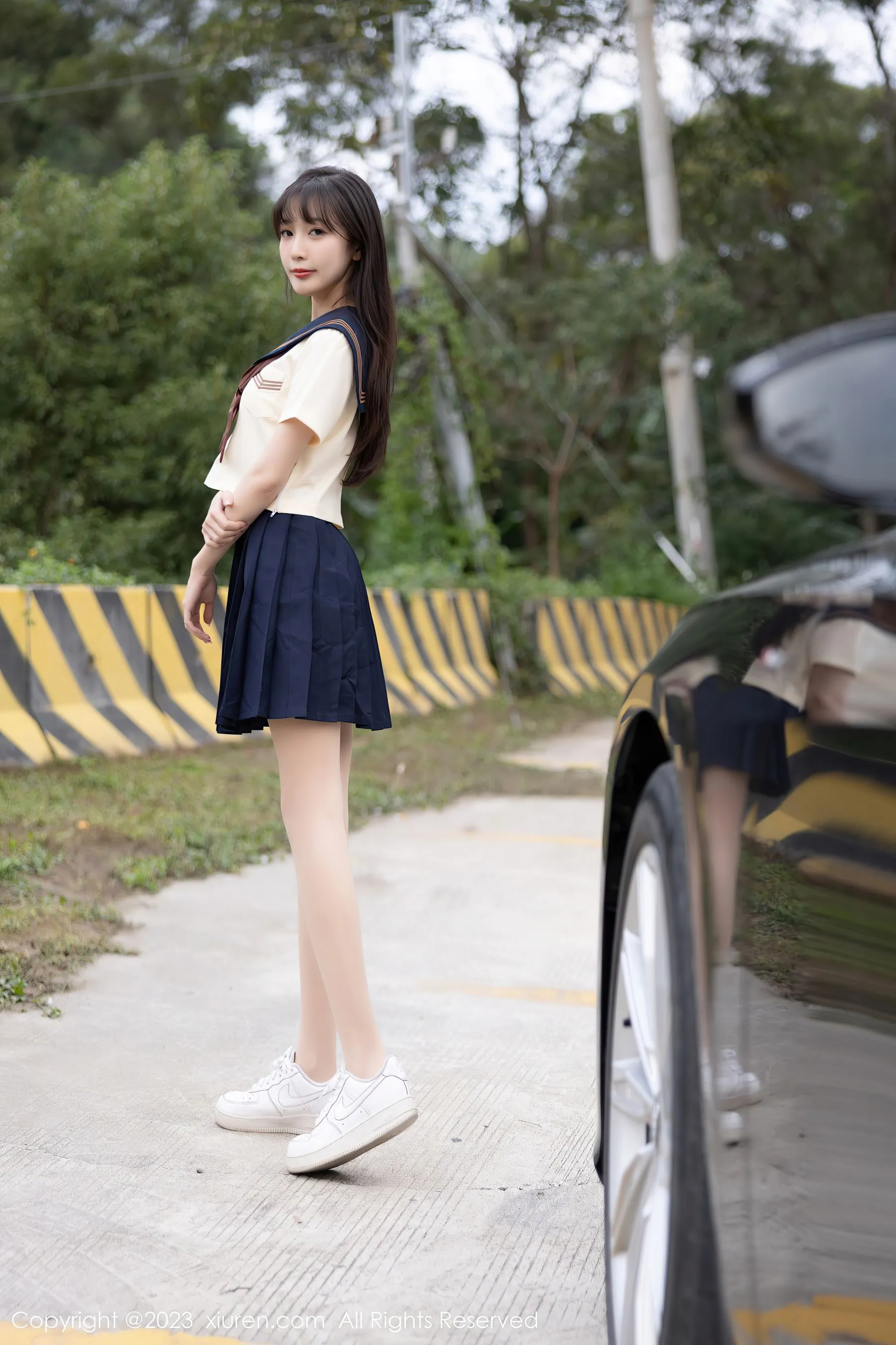  秀人网 No.6126 林星阑 制服美腿第17张