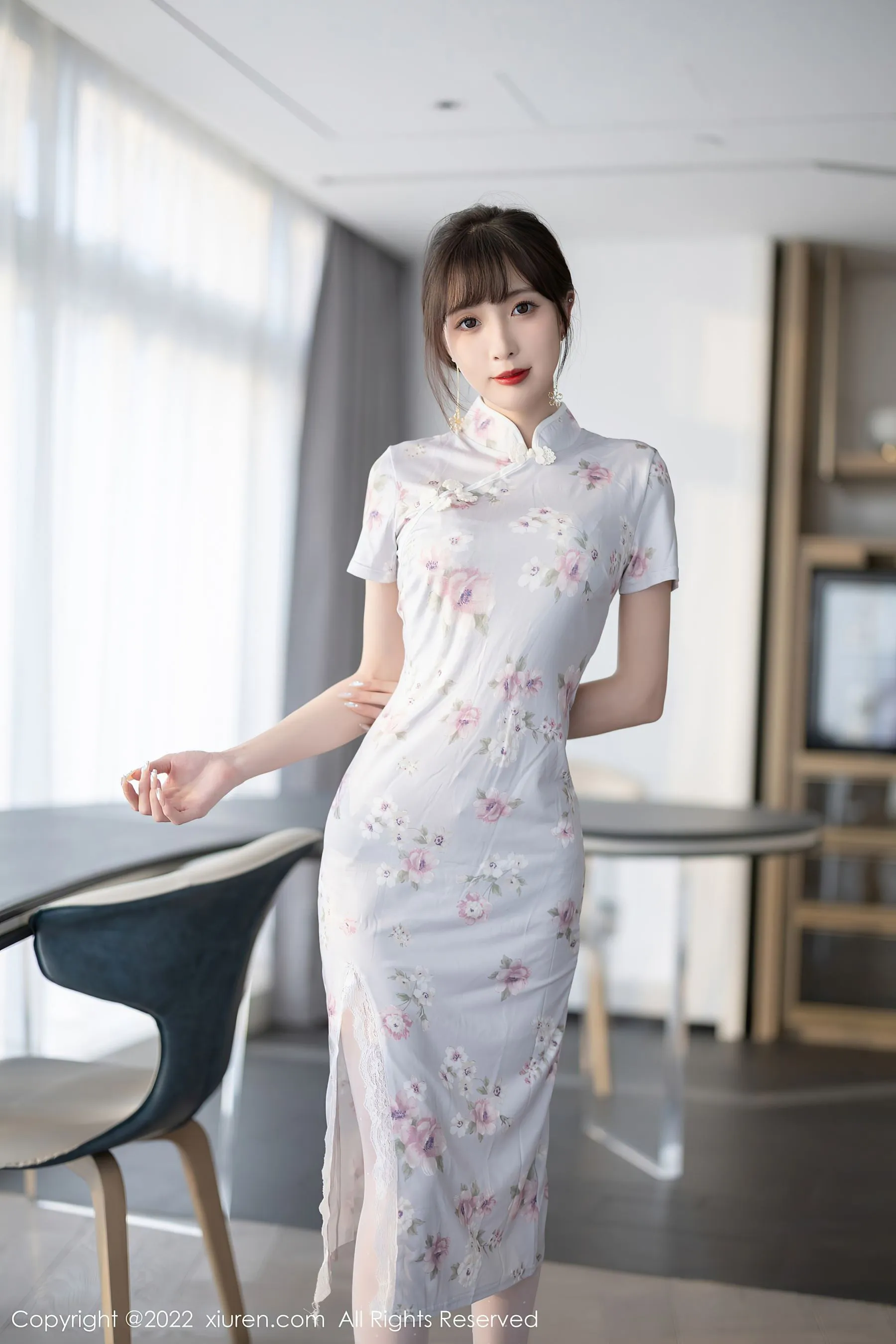 秀人网 No.5757 林星阑 旗袍美腿第19张