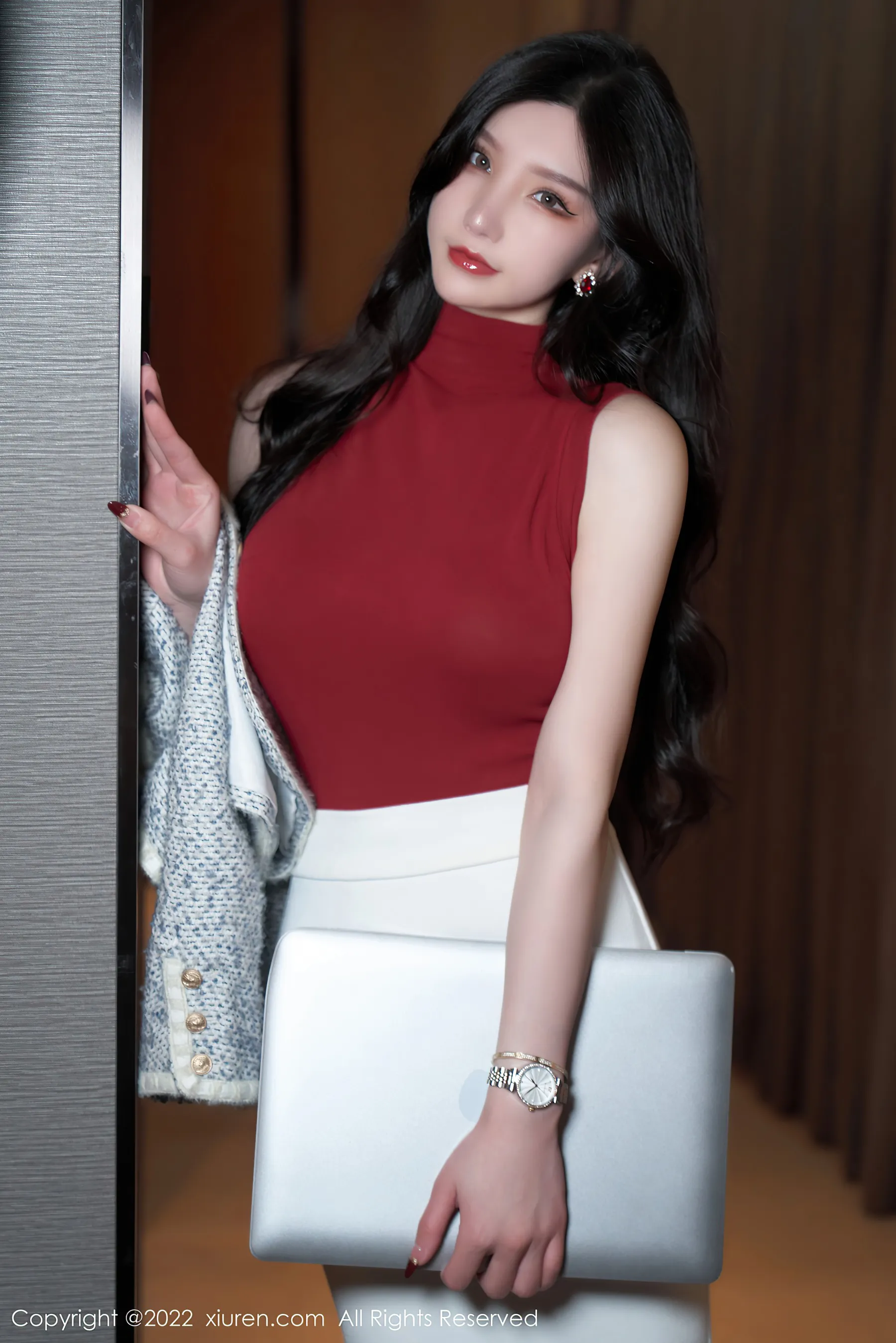  秀人网 No.4728 周于希Sally 丝袜美臀职场写真第1张