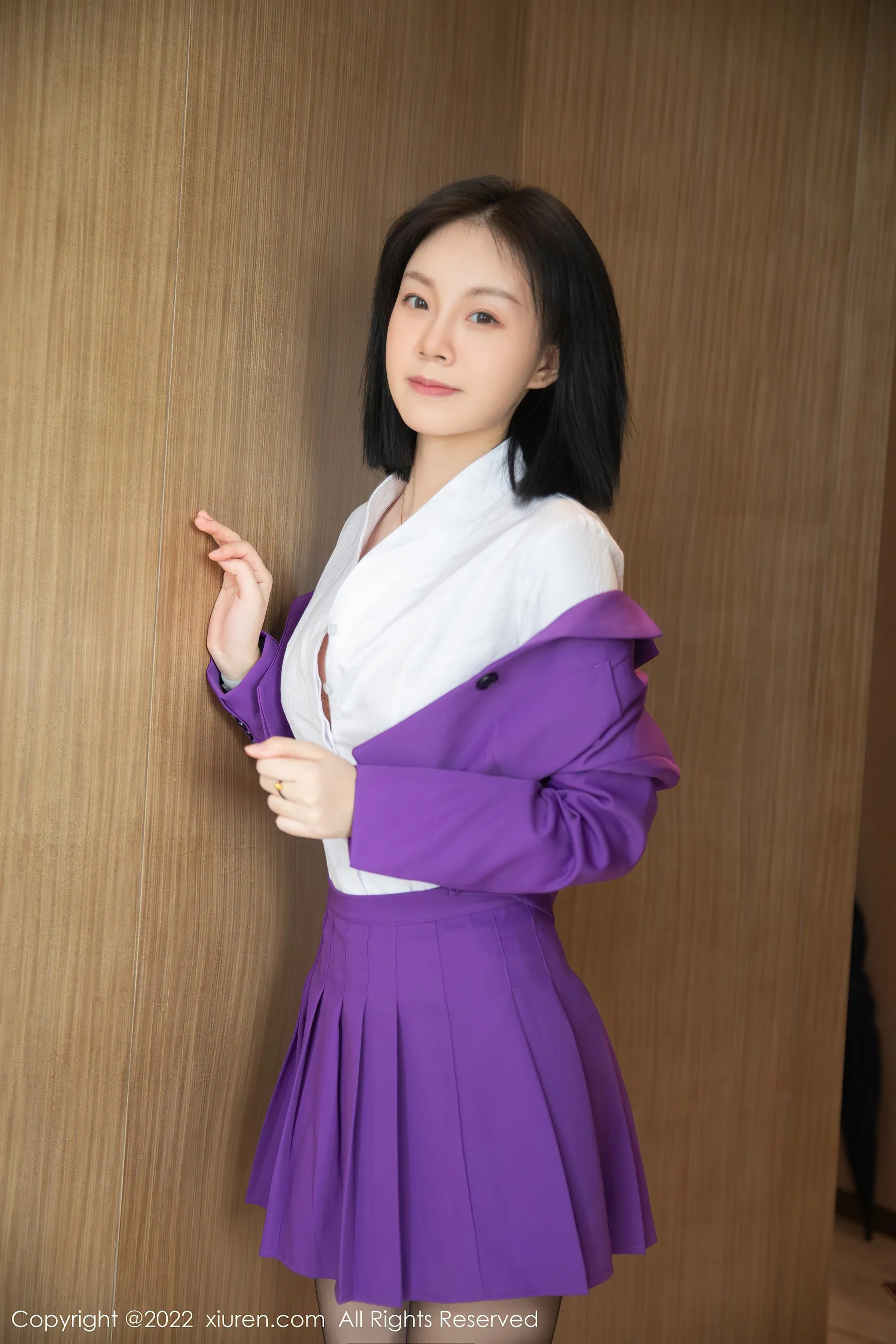  秀人网 No.4600 一颗甜蛋黄a 美腿黑丝第21张