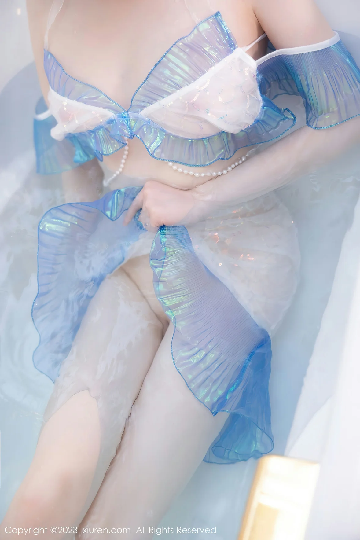  XiuRen 秀人 No.7173 林悠悠 美人鱼装扮性感写真 [68P]第13张