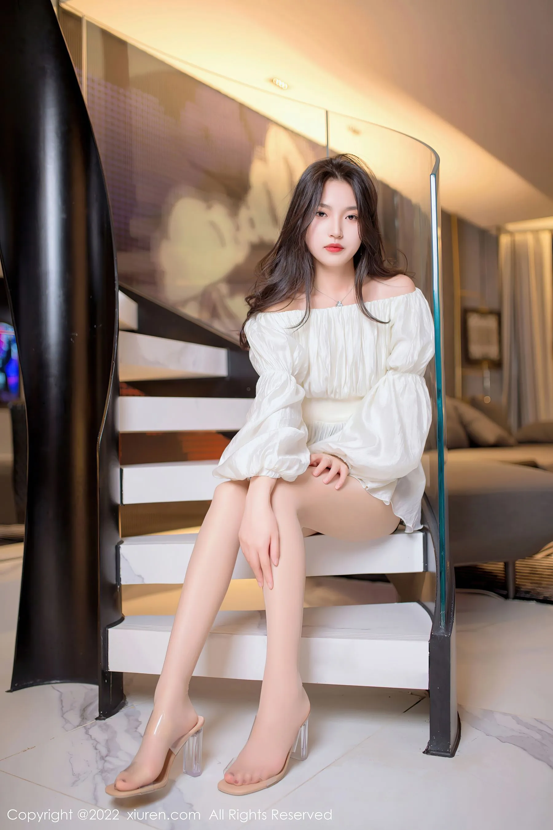  秀人网 No.5399 十九九 新人美腿第37张