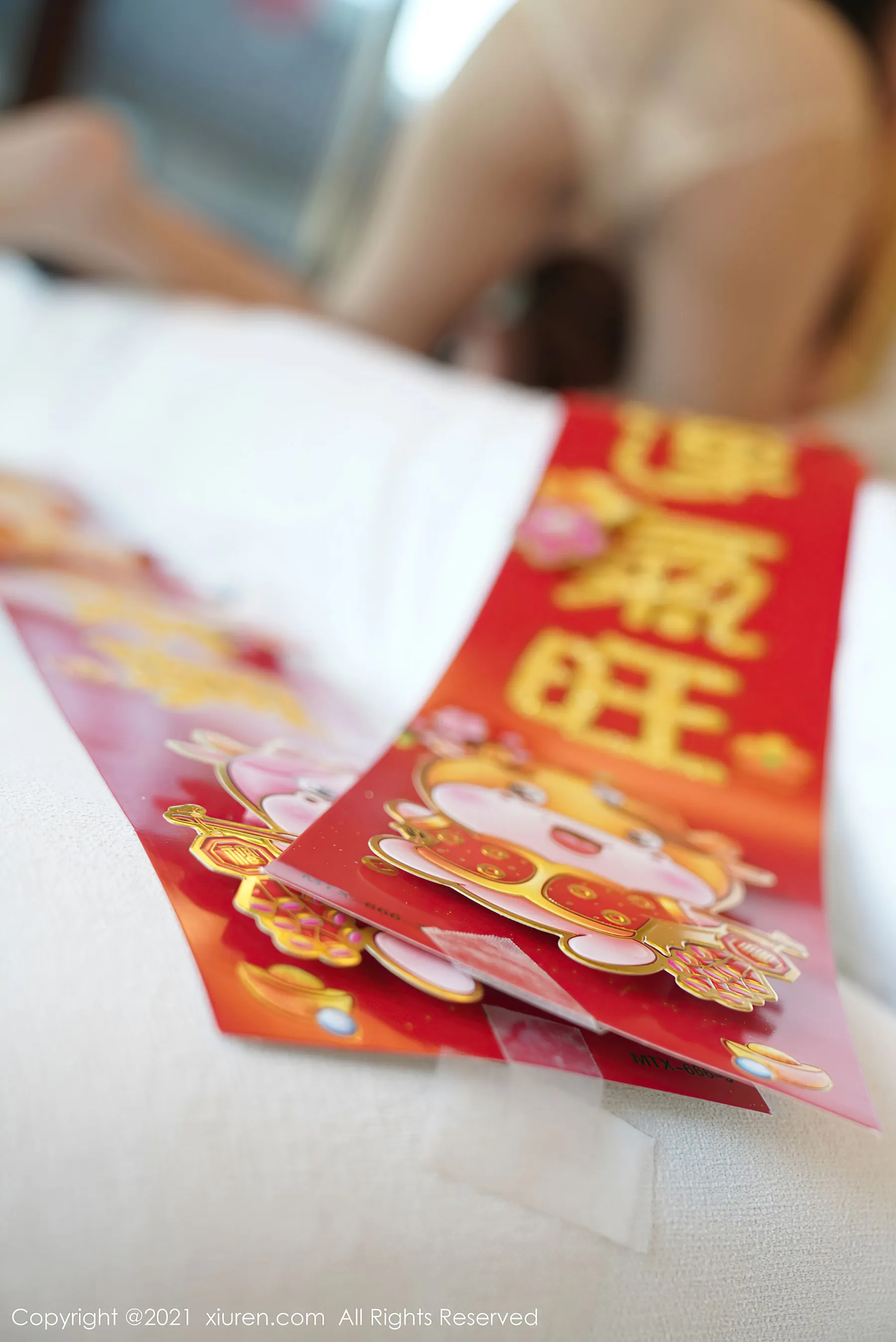 秀人 No.3117 @萌汉药baby 与@张雨萌第9张