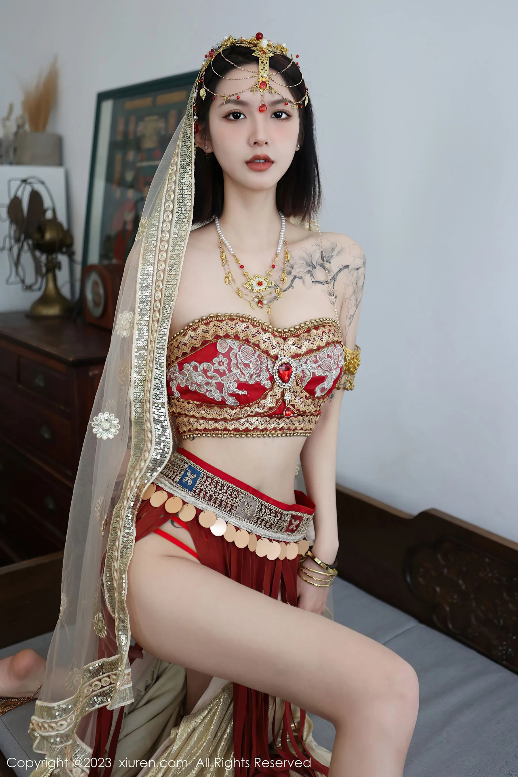  秀人网 No.6240 乔一一 异域风情第5张