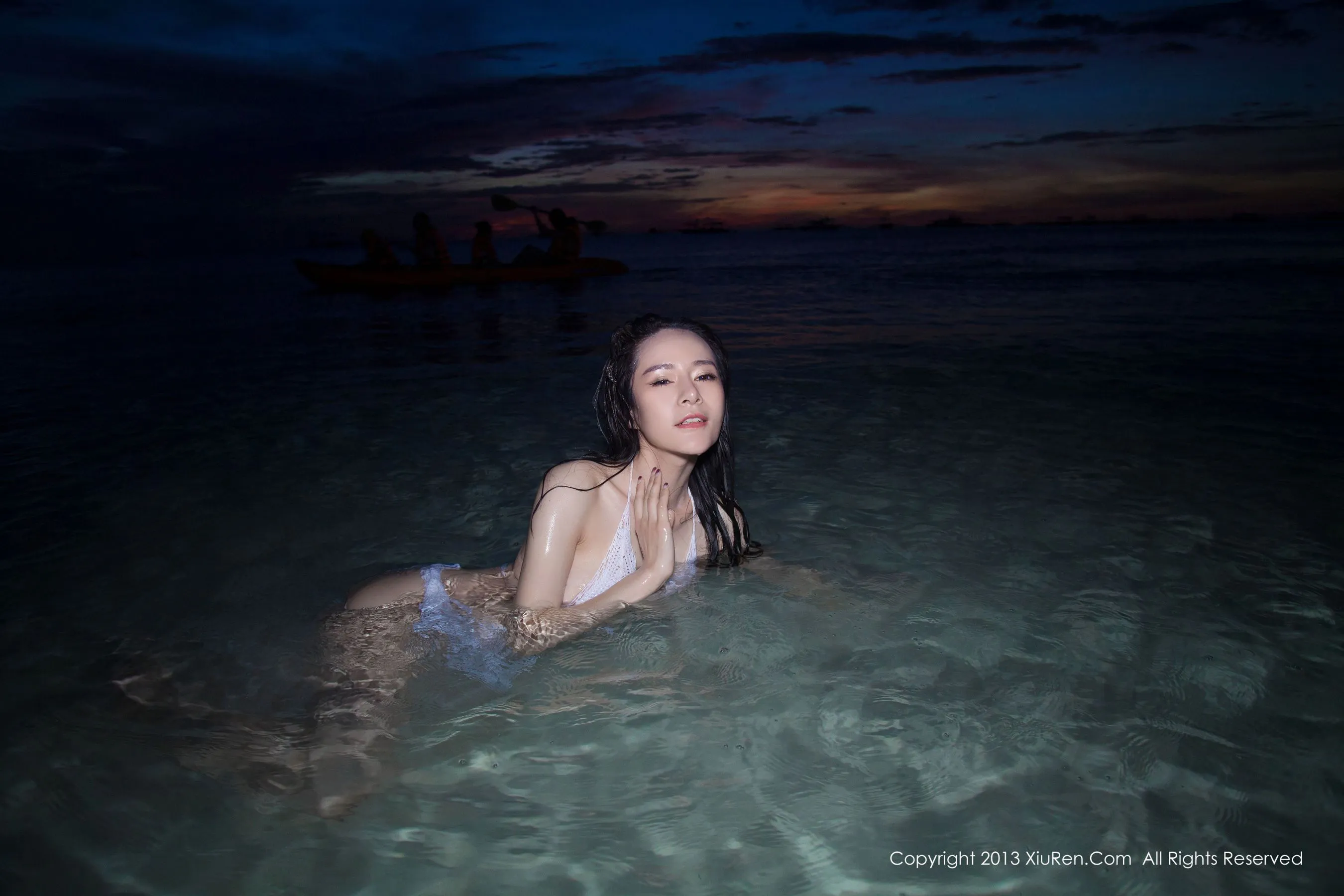  nancy小姿 &#038;海边唯美比基尼系列 秀人网 No.069第20张