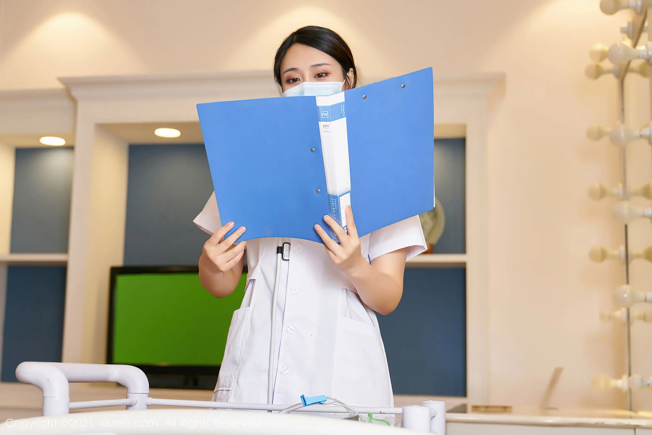  秀人 No.3060 @九月生&#038;@林子欣Freya第1张