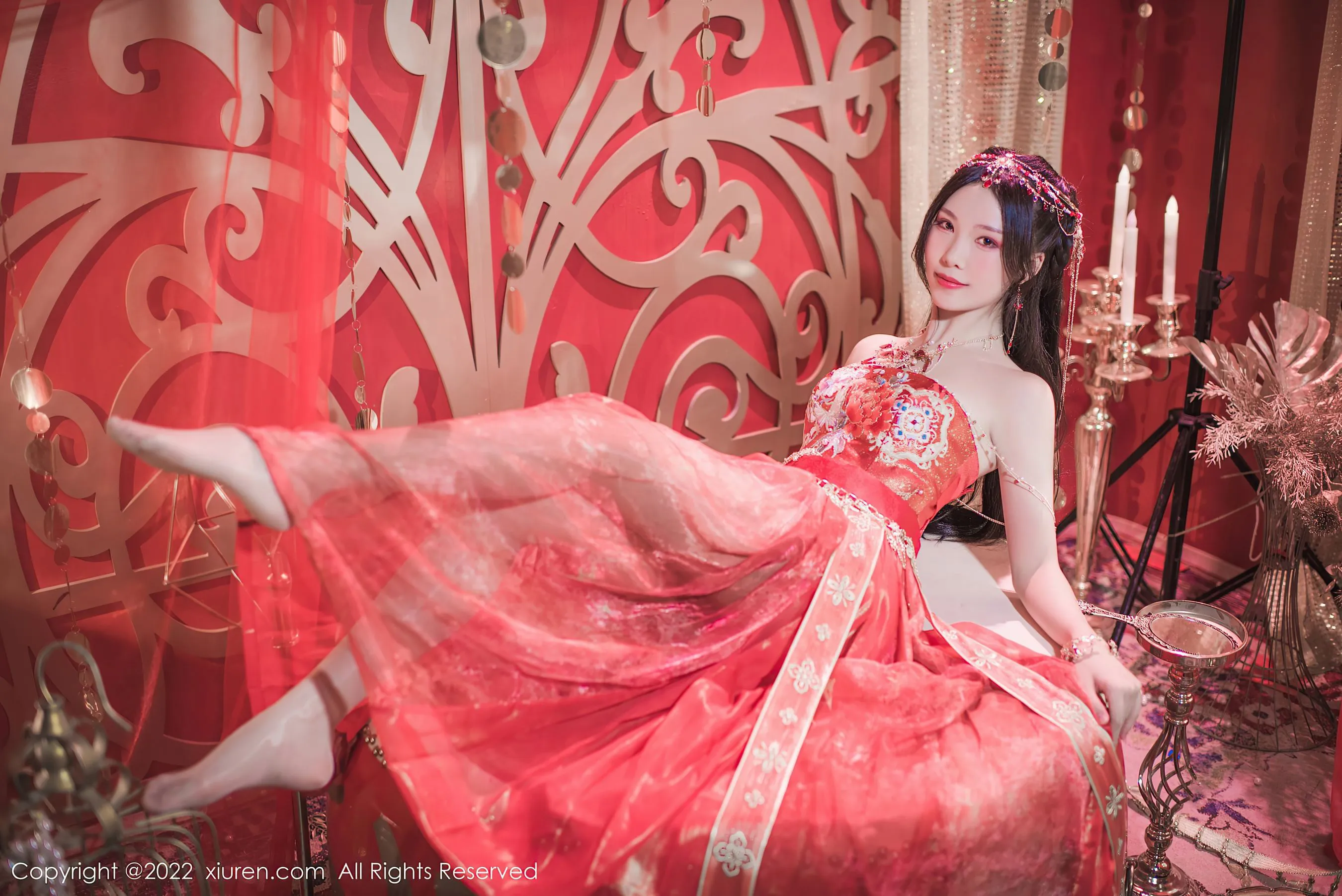  秀人网 No.5699 利世 舞娘美腿第8张