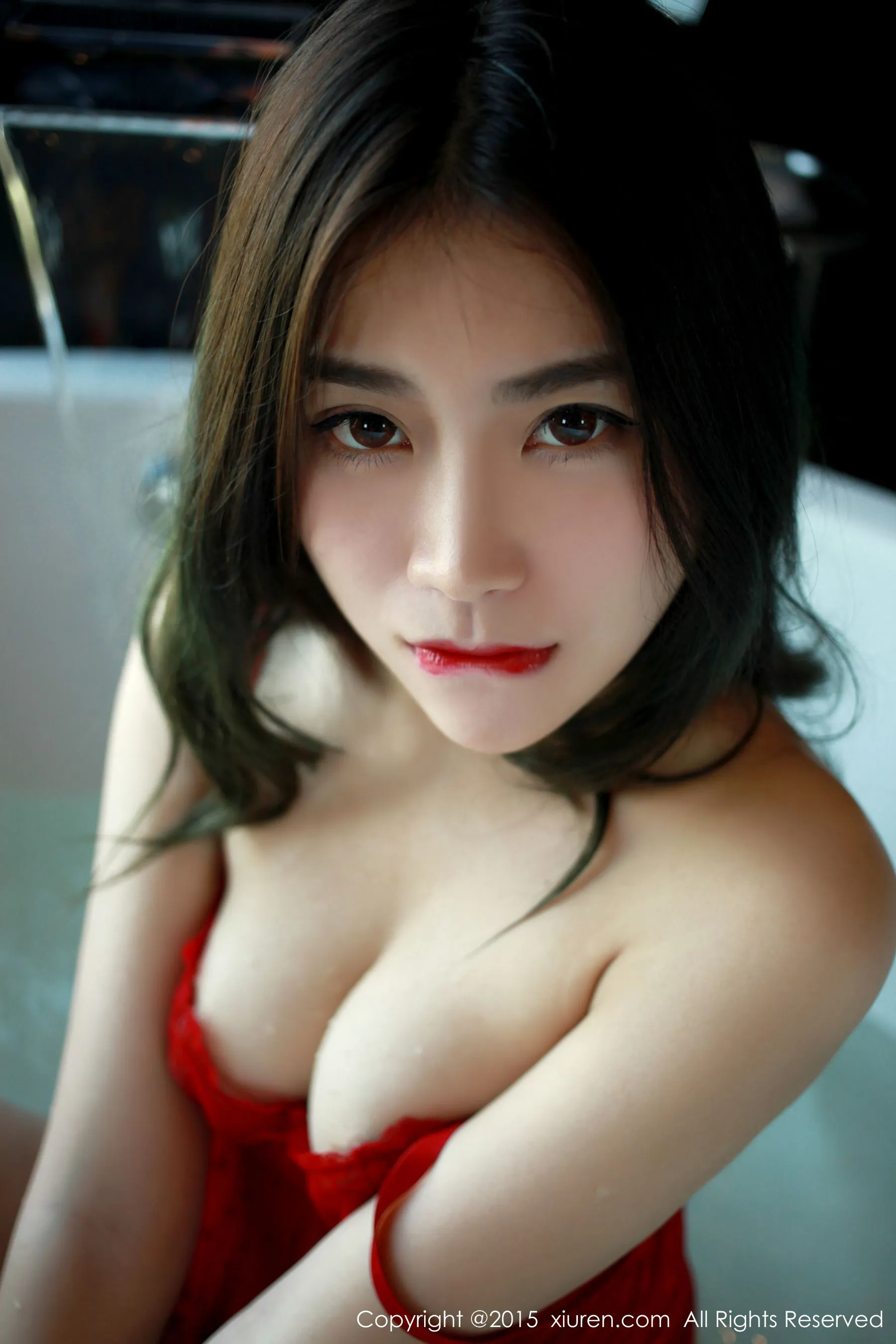 许诺Sabrina《泰国曼谷旅拍》睡衣系列 秀人网 No.287第15张