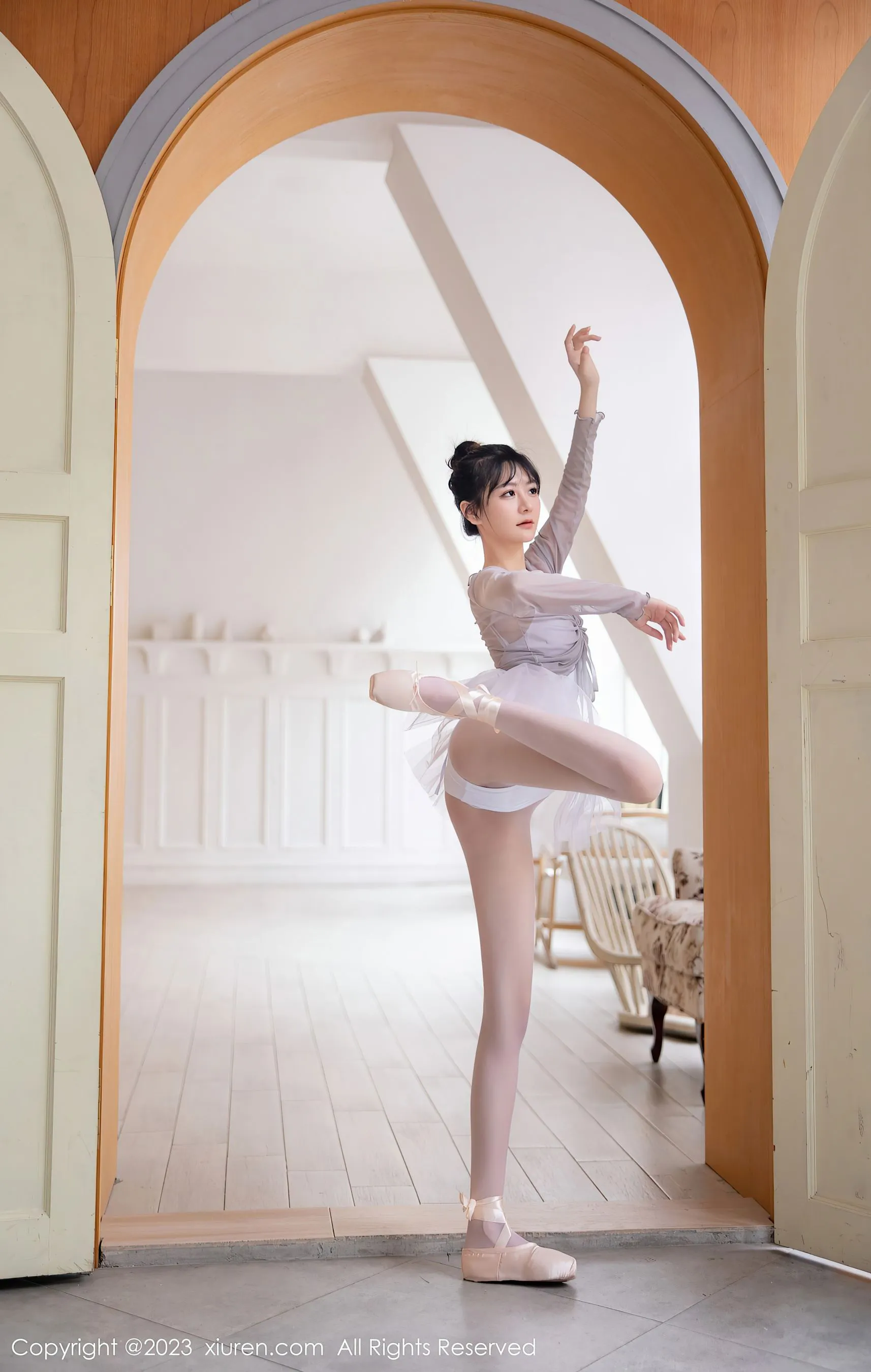  秀人网 No.6592 谢小蒽 丝袜美腿第25张