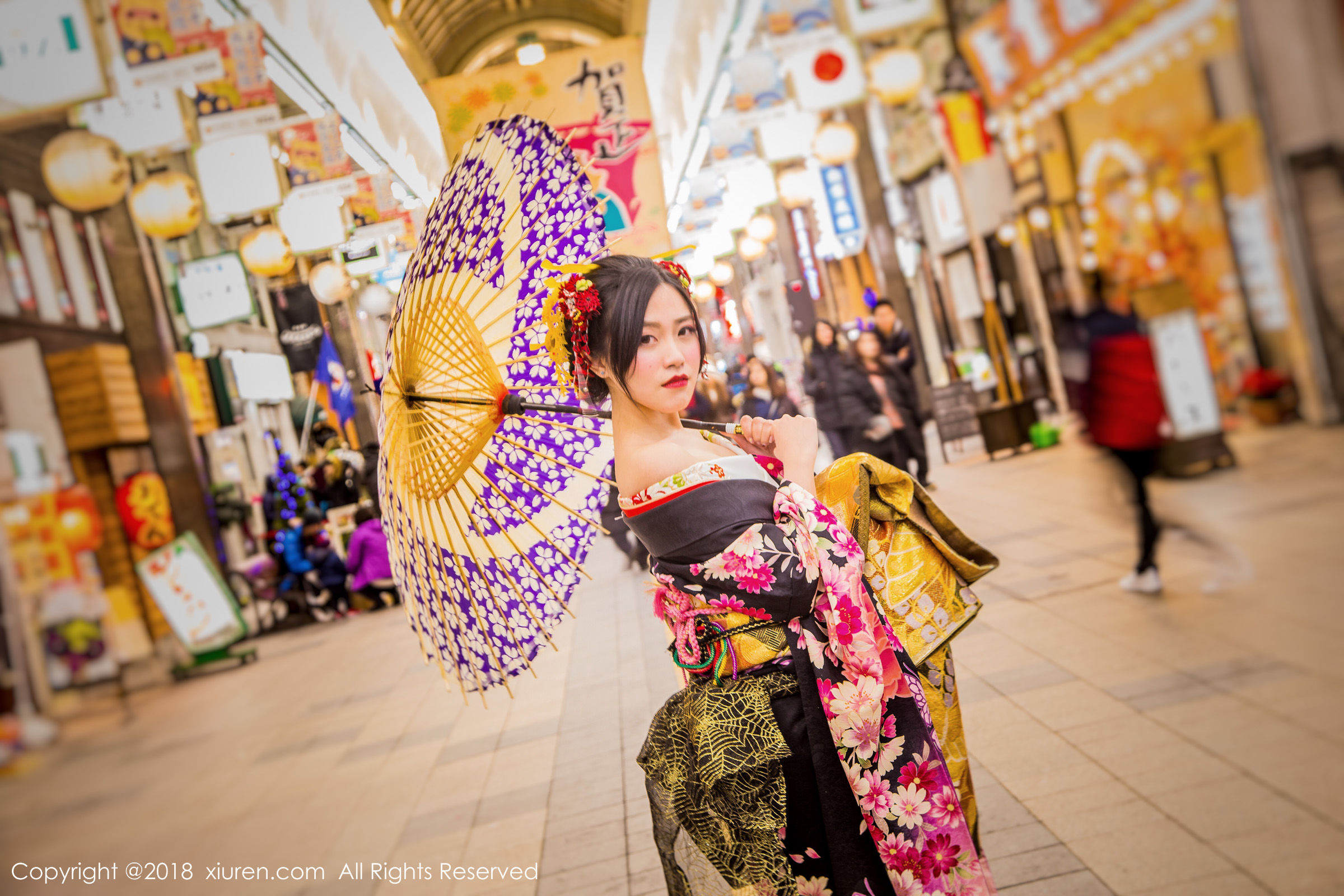 许诺Sabrina《花魁》 秀人 No.930第2张